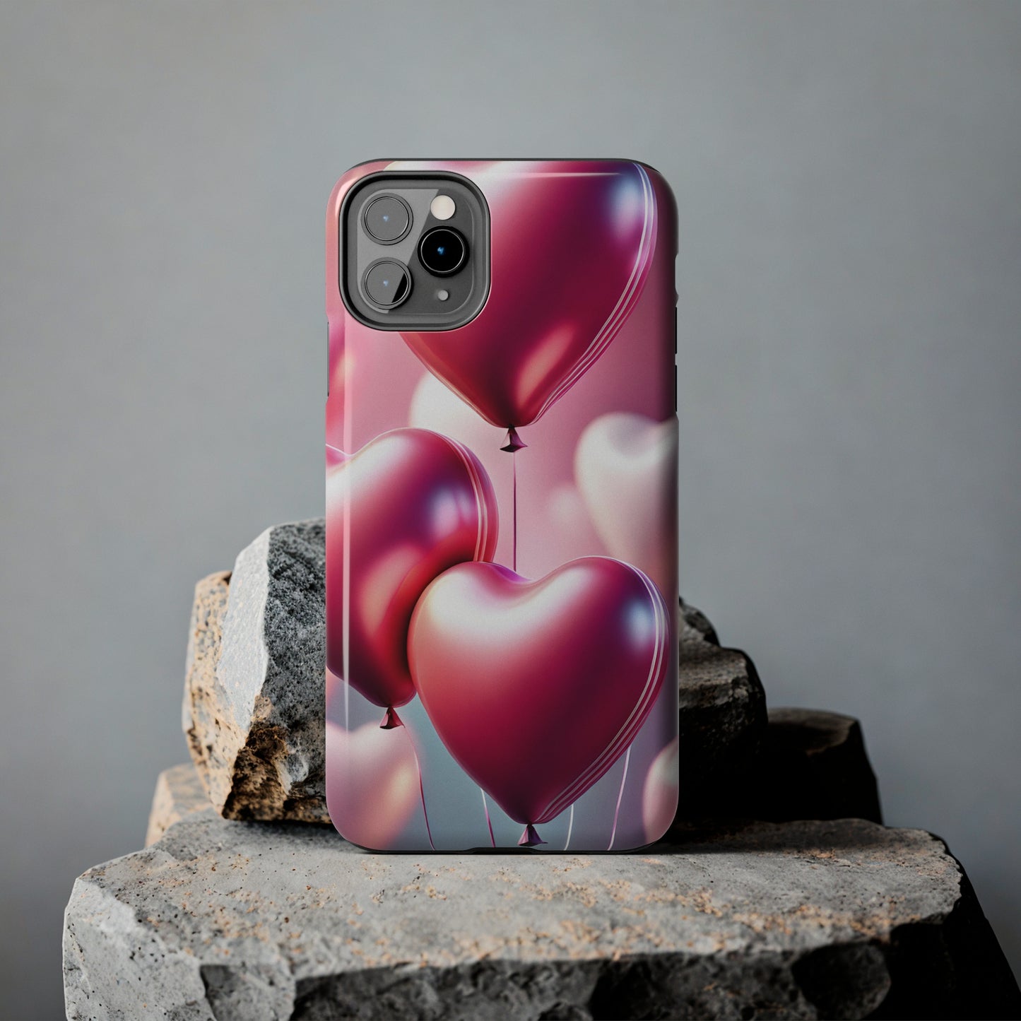 Floating hearts Tough iPhone Case iPhone 14 accessories