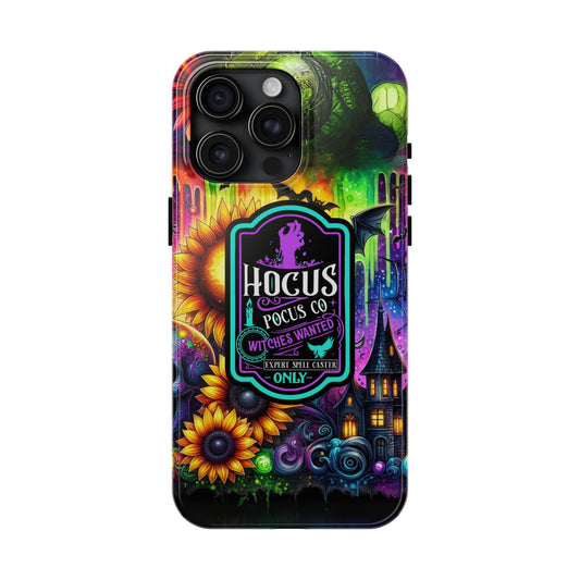 witches wanted, Halloween themed iPhone case Models 11-15