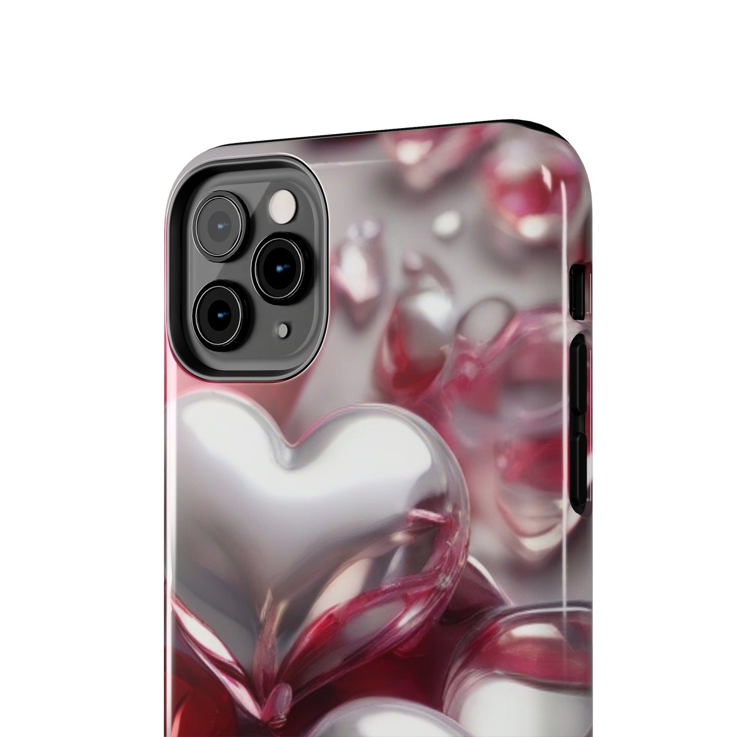 Glass hearts Tough iPhone Case iPhone 14 accessories Valentines