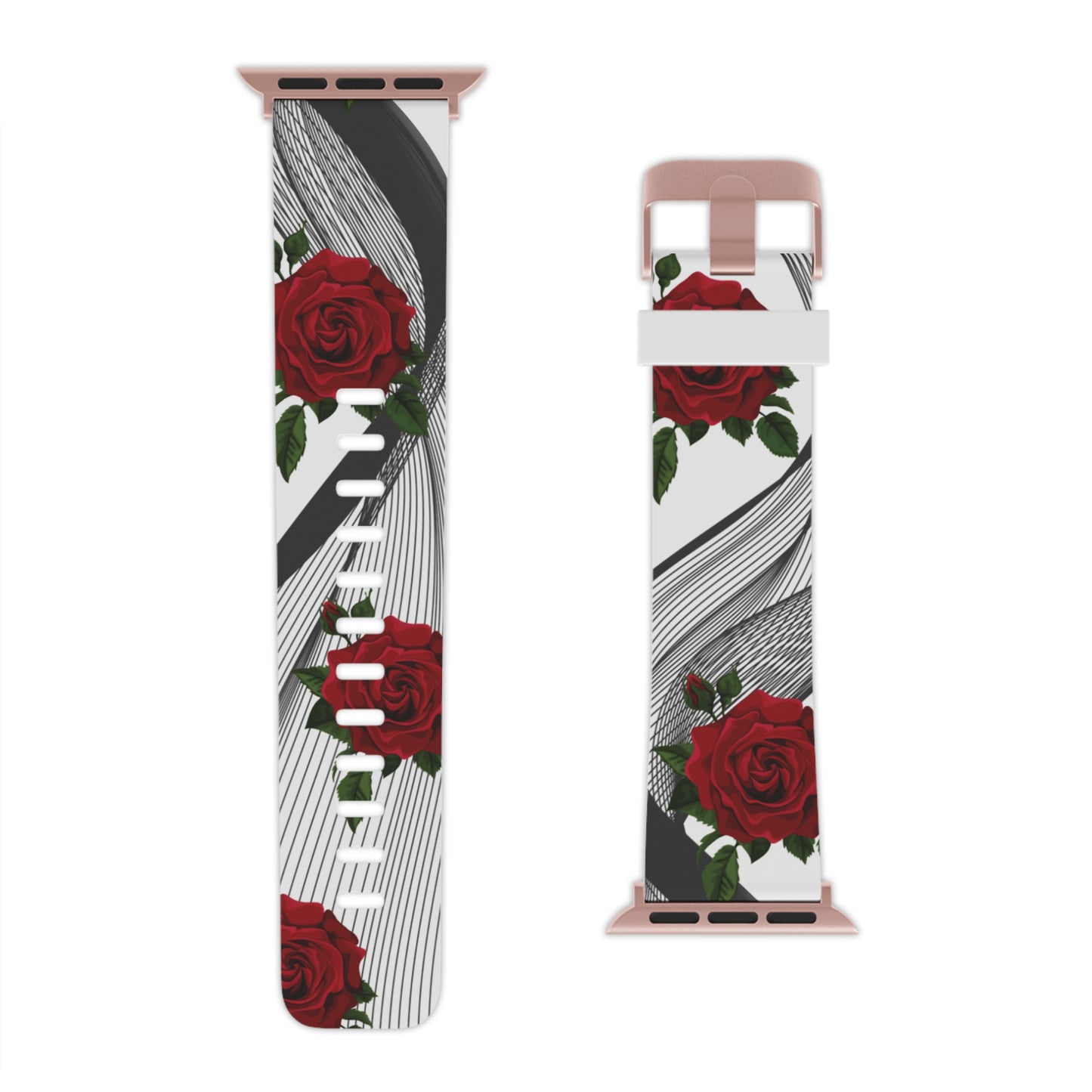 Roses are red Watch Band for Apple Watch Series 1-9, SE and Ultra, 38-40mm/ 42-44mm