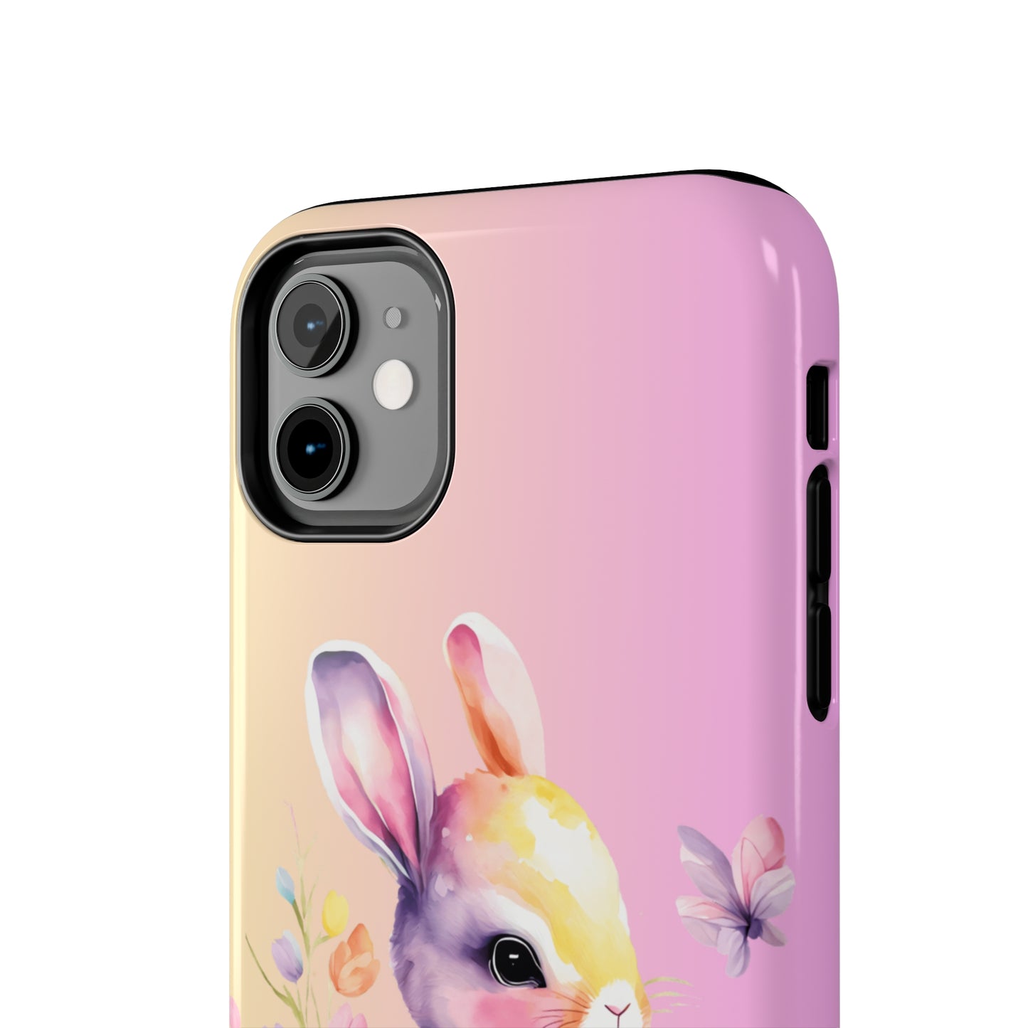 Baby bunny watercolor style Tough Phone Case iPhone 14 accessories