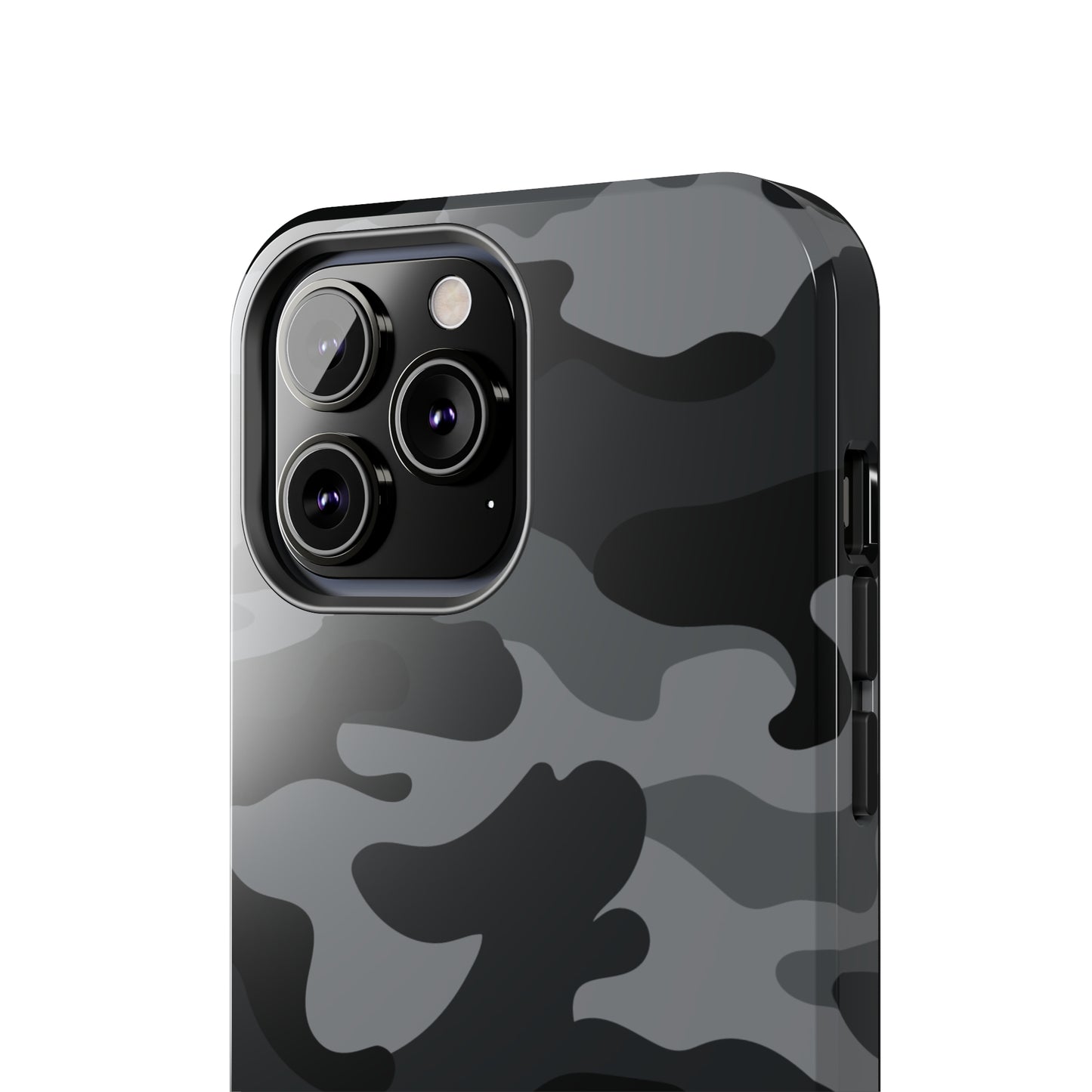 Black & Grey Camo Tough iPhone Case iPhone 15 accessories