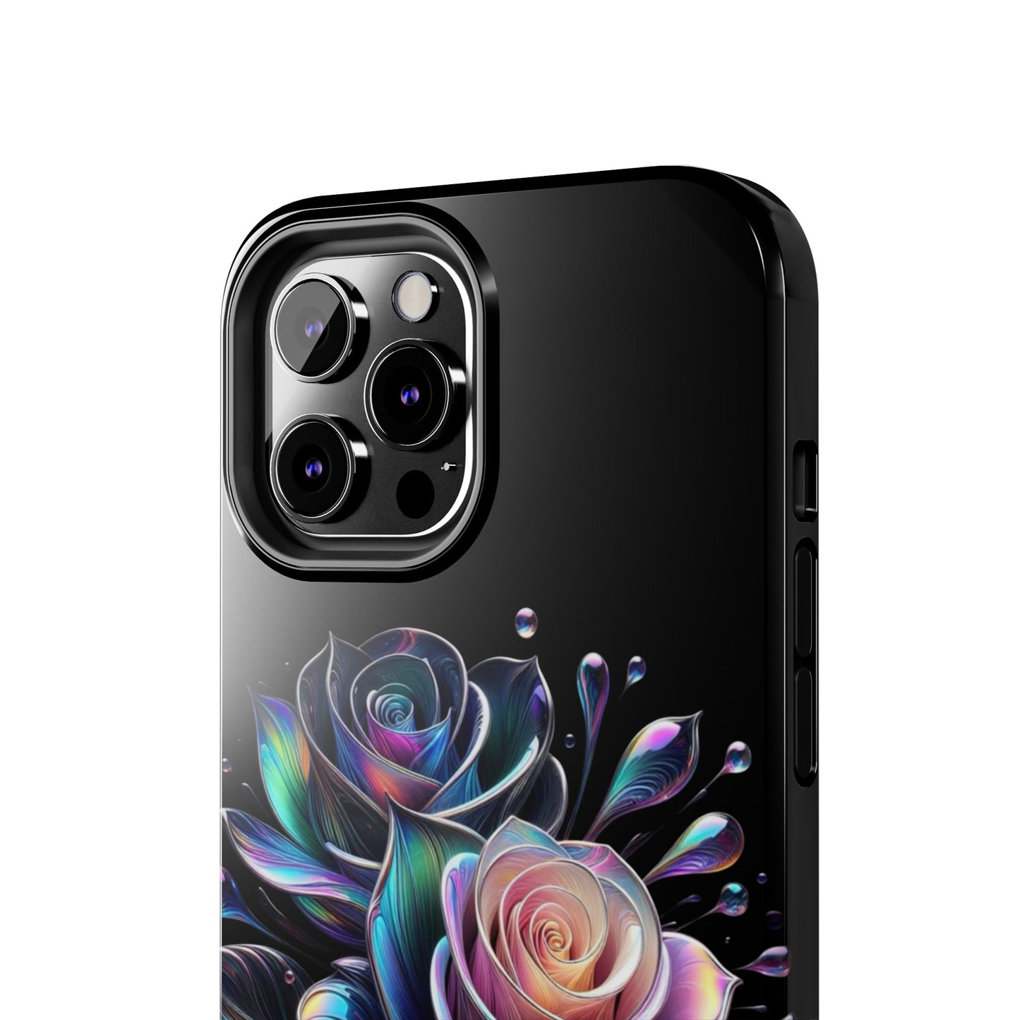 Personalized lotus rose floral phone case- iPhone compatible