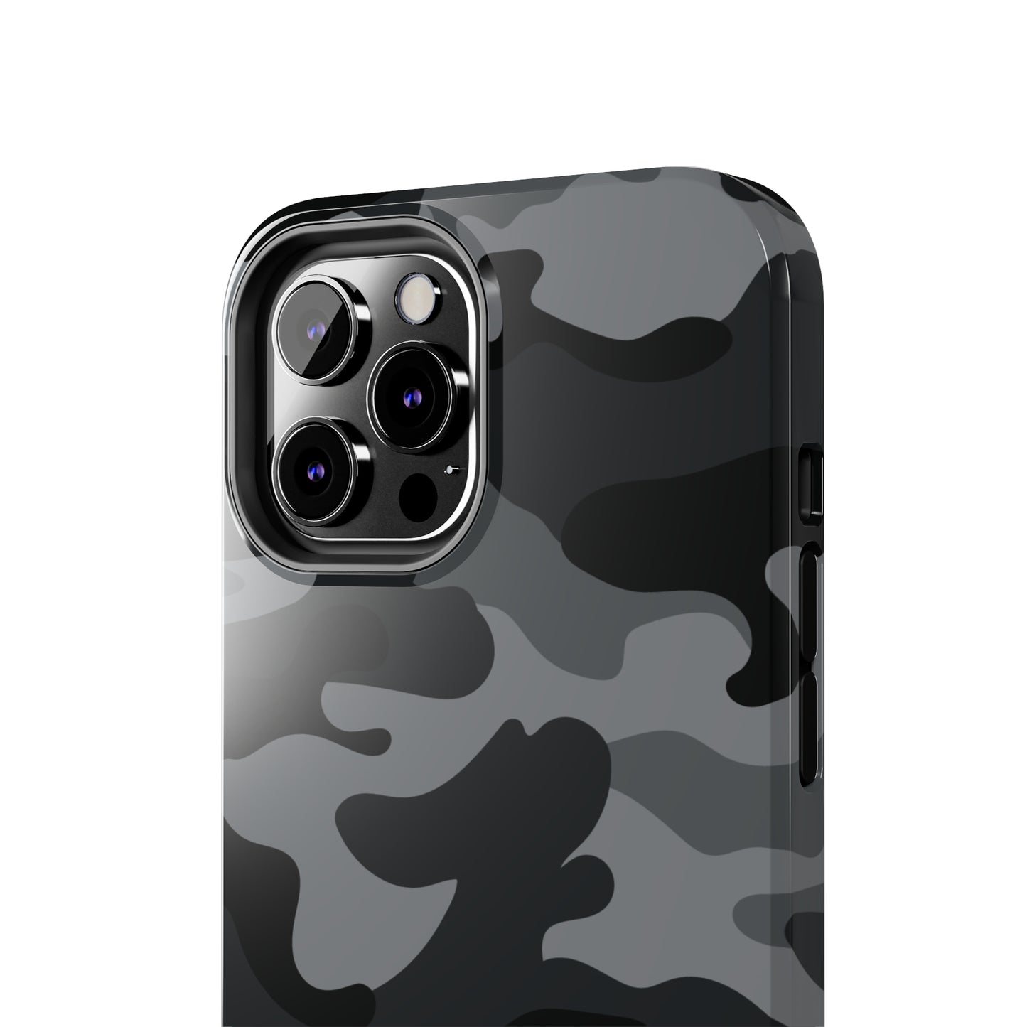 Black & Grey Camo Tough iPhone Case iPhone 15 accessories