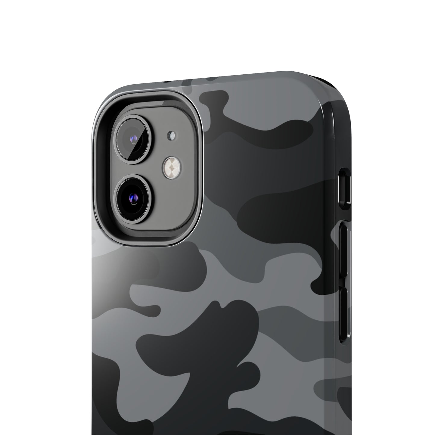 Black & Grey Camo Tough iPhone Case iPhone 15 accessories