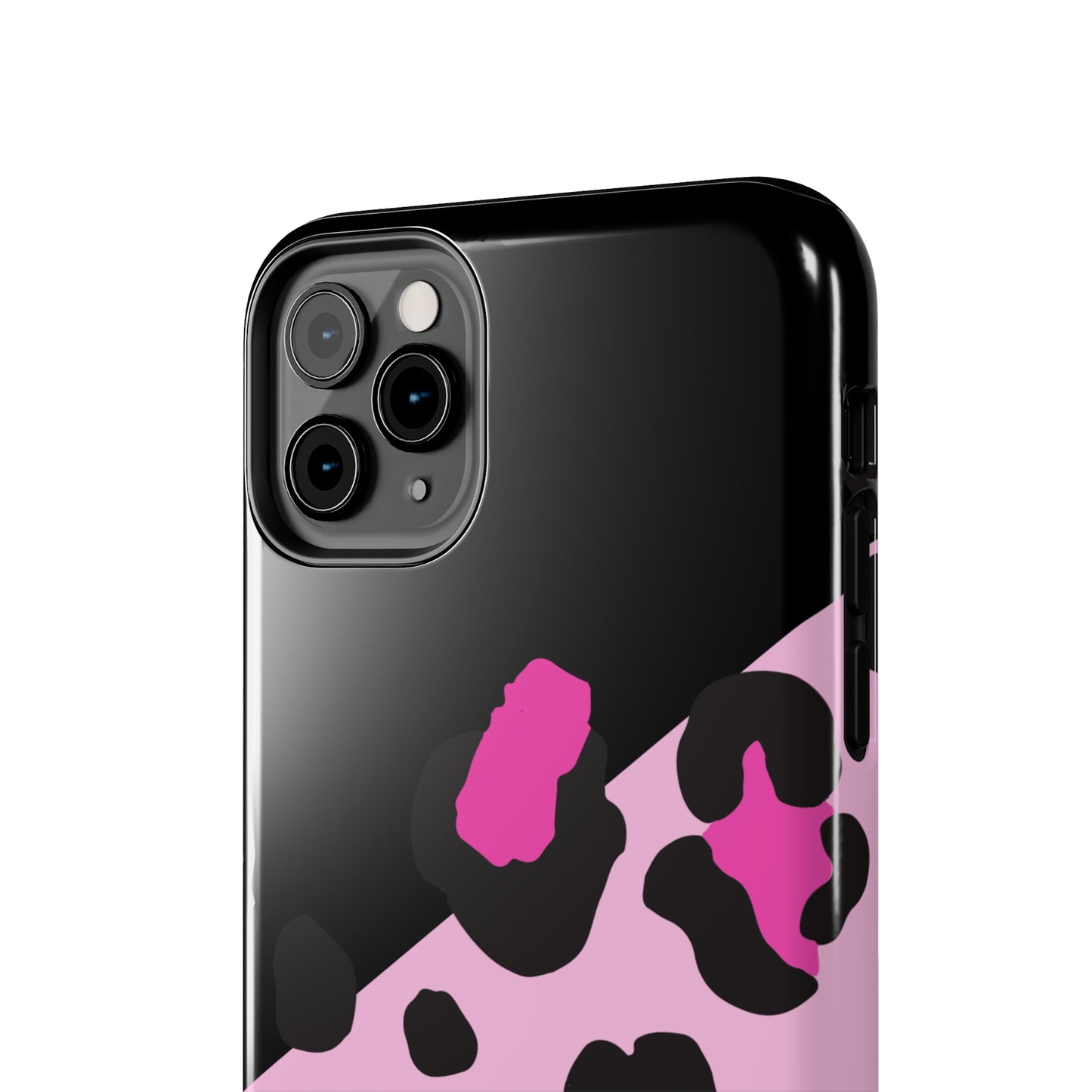 pink & black leopard print Tough Phone Cases iPhone 14 pro max accessories