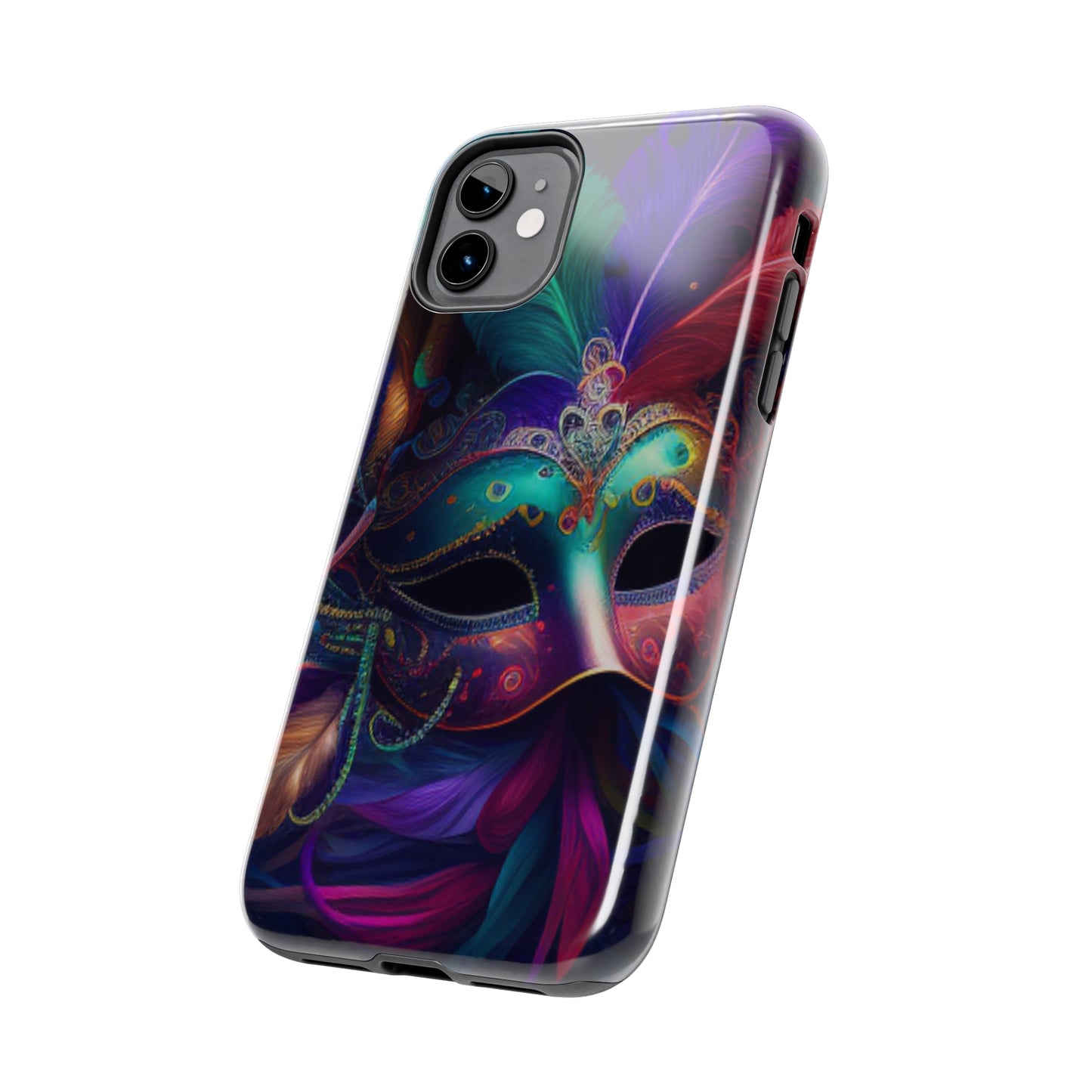 Mardi Gras mask Tough iPhone Case iPhone 15 accessories