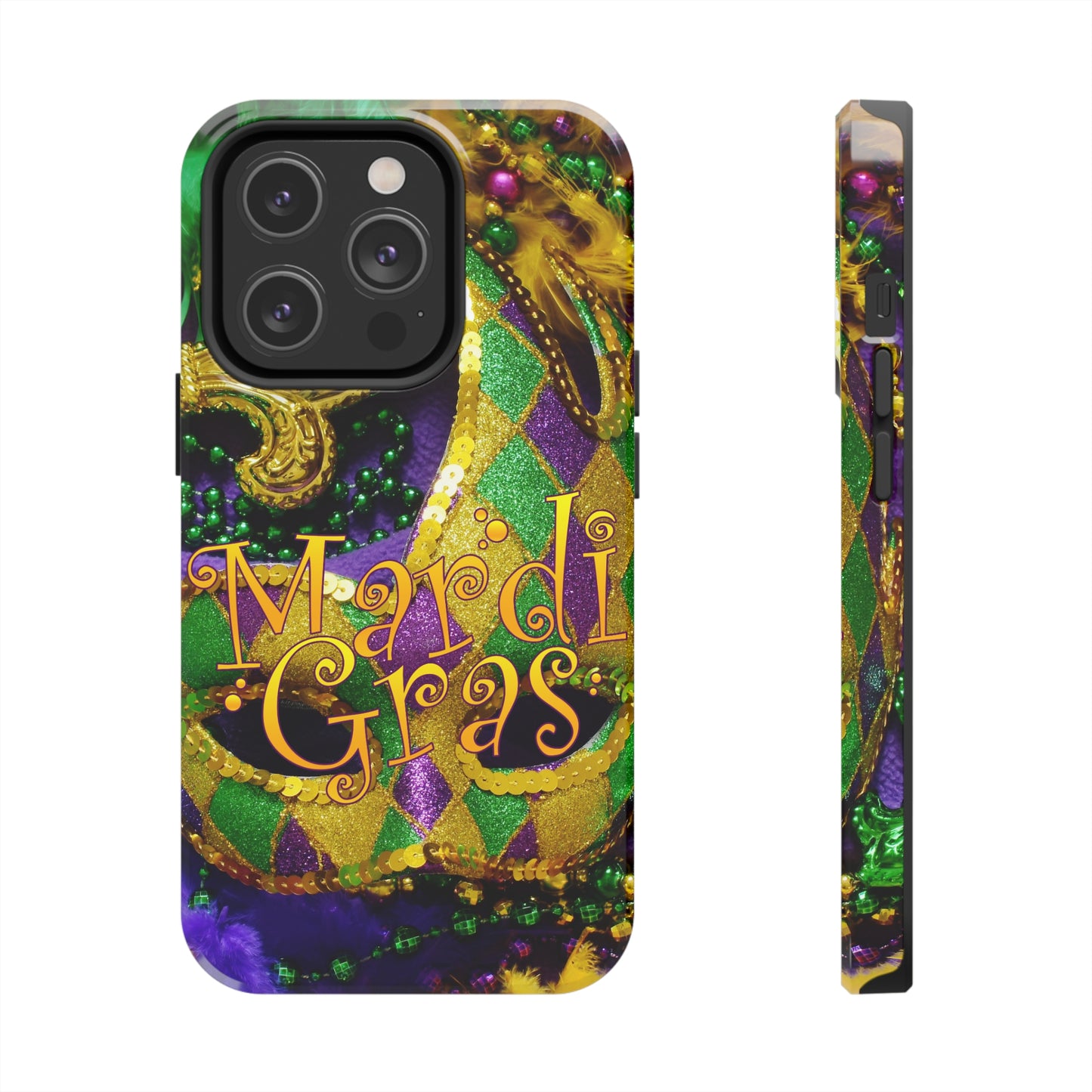 Wild night mardi gras Tough iPhone Case iPhone 15 accessories