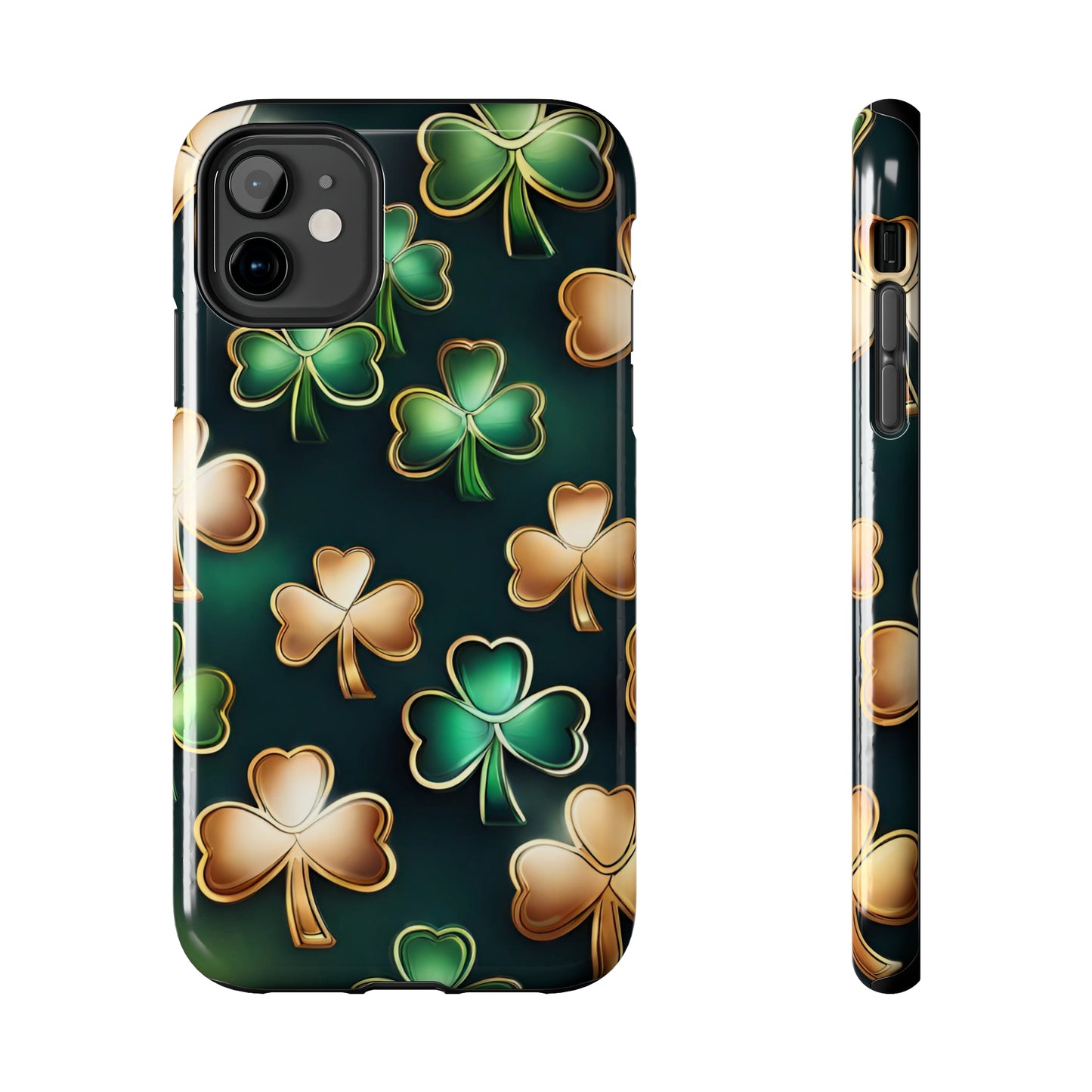 Luck of the shamrock Tough Phone Case iPhone case iPhone 15 accessories