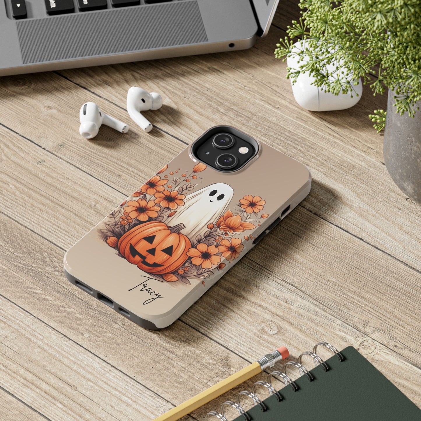 Custom personalized fall themed iPhone case iPhone models 11-15