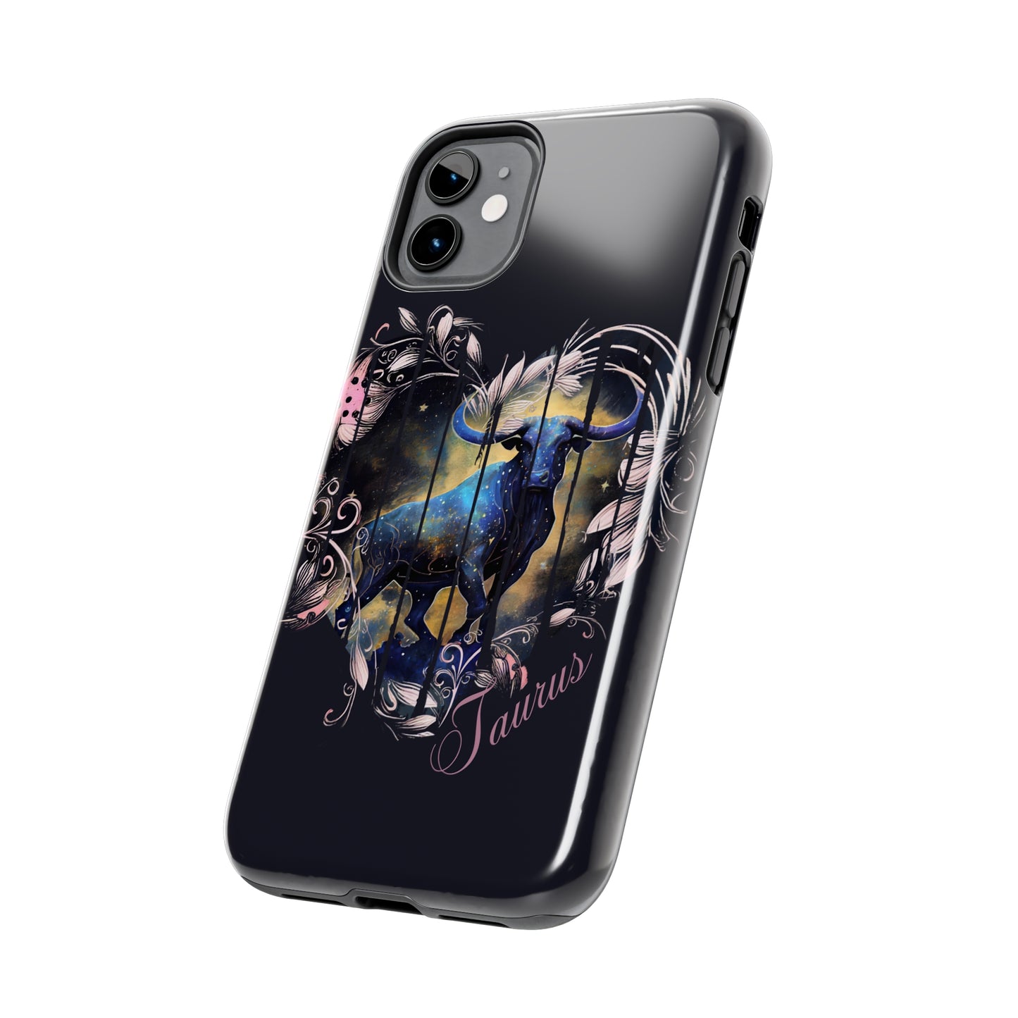 Taurus bull art Tough iPhone Case iphone 14 accessories