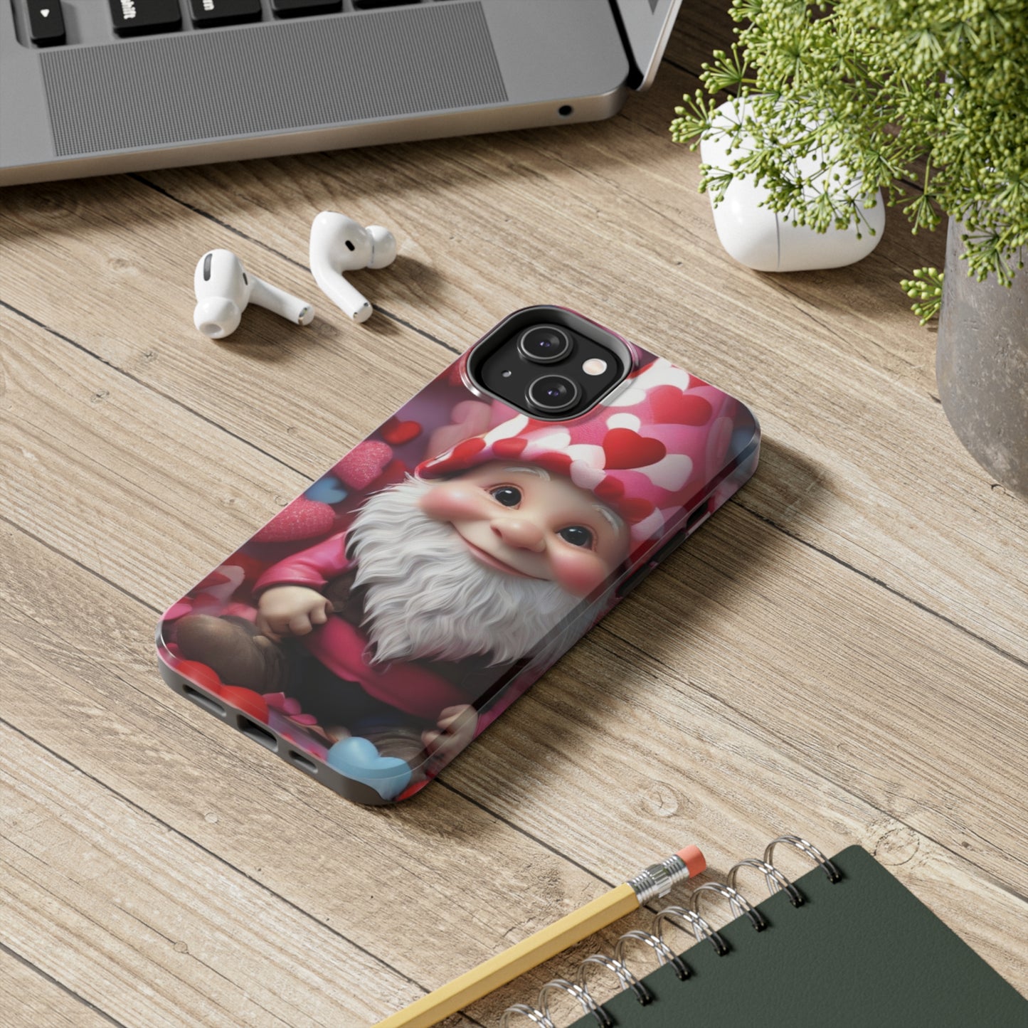 Valentines Gnome/ Tough iPhone Case/ iphone accessories/ Valentines