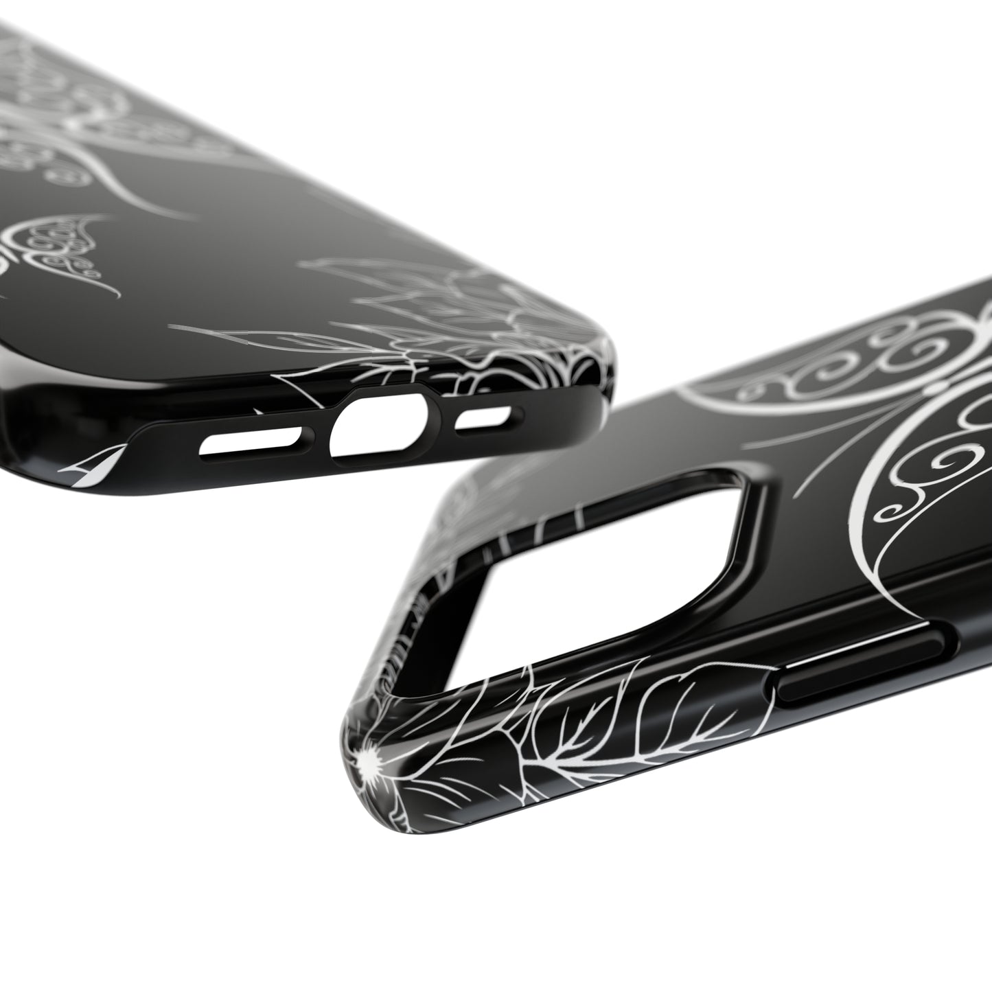 Black & White butterfly/ Tough IPhone Cases/ Nature