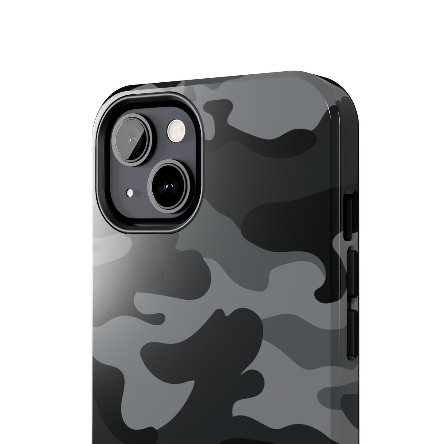 Black & Grey Camo Tough iPhone Case iPhone 15 accessories