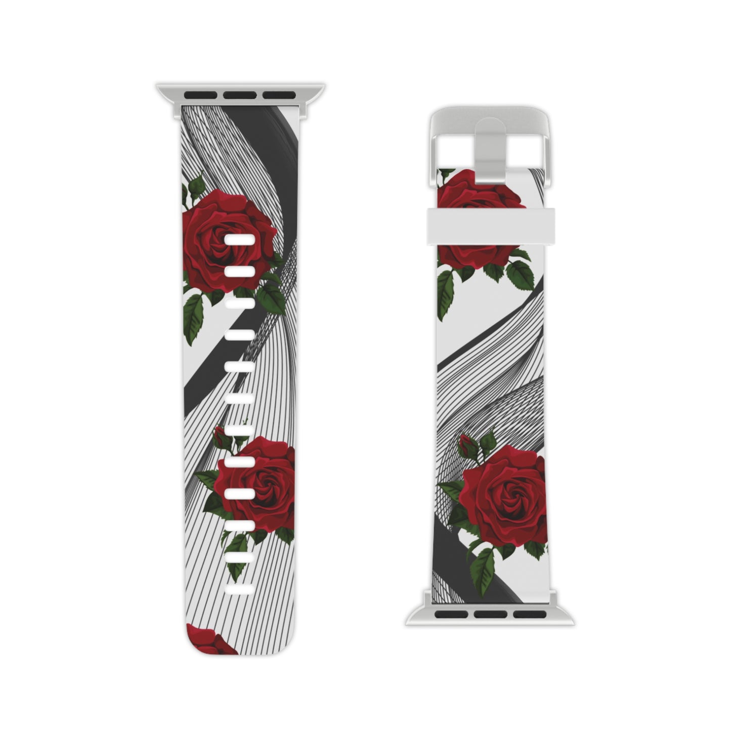 Roses are red Watch Band for Apple Watch Series 1-9, SE and Ultra, 38-40mm/ 42-44mm