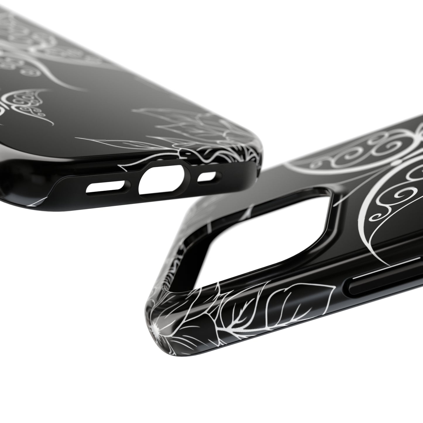 Black & White butterfly/ Tough IPhone Cases/ Nature