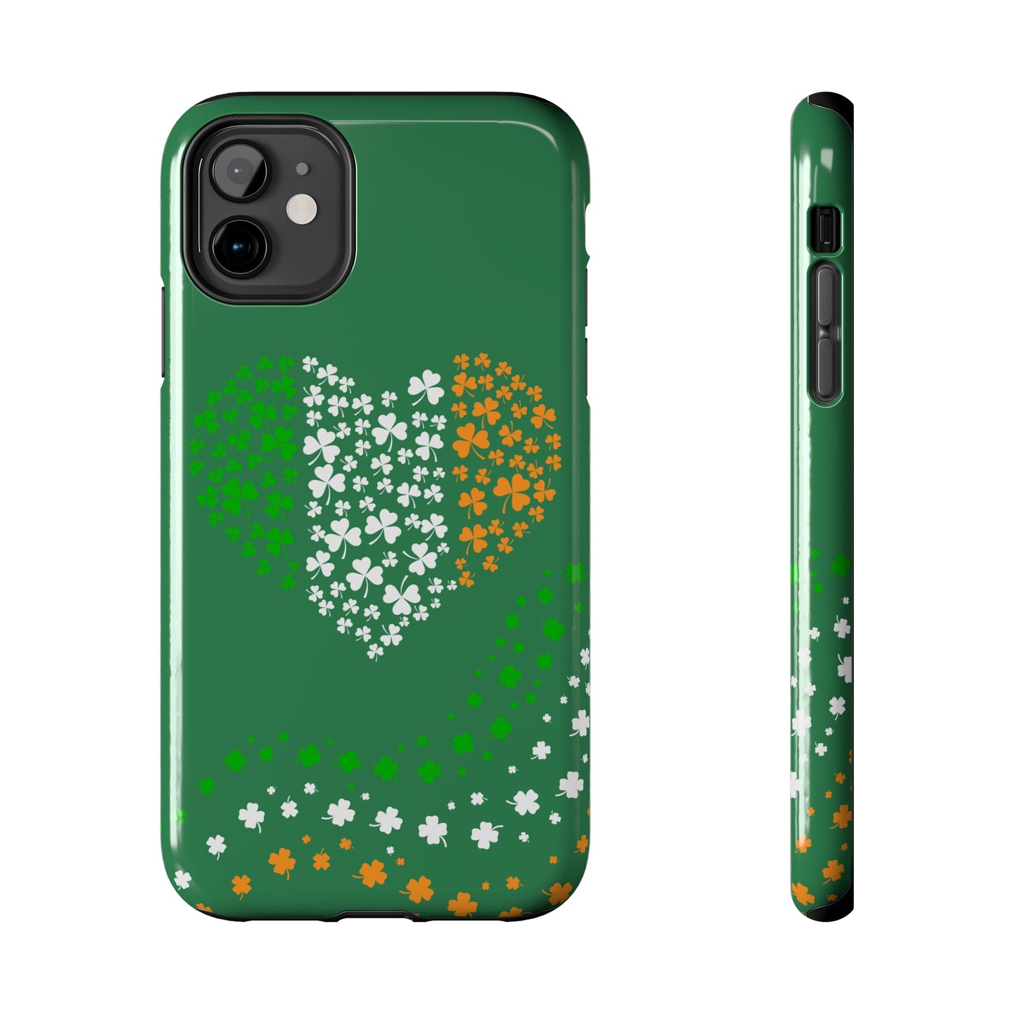 Irish heart Tough Phone Case St. Patty's Day iPhone accessories