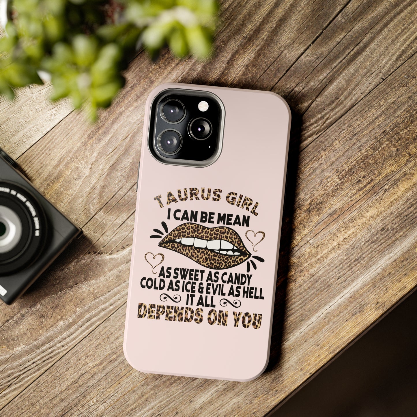 Taurus girl Tough iPhone Case iphone 14 accessories