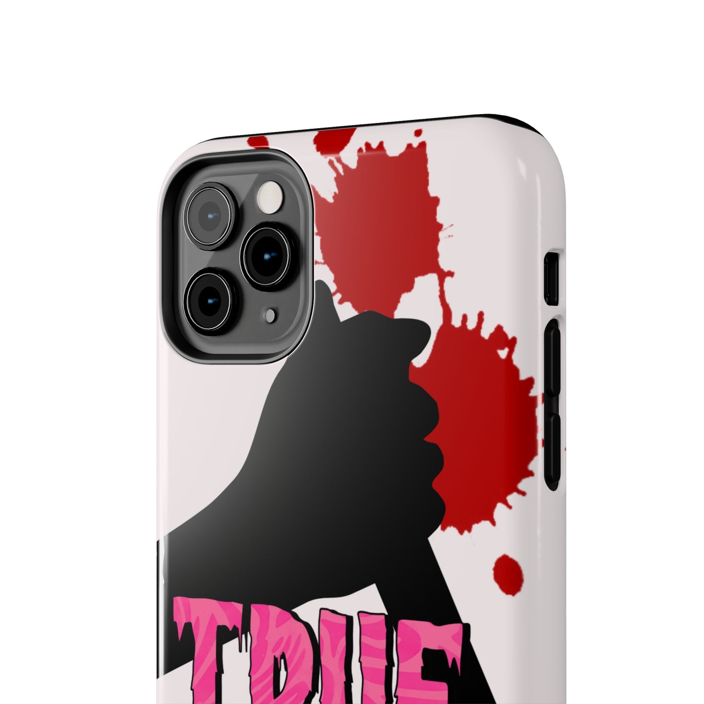 True crime is my Valentine/ Tough iPhone Case/ Valentines