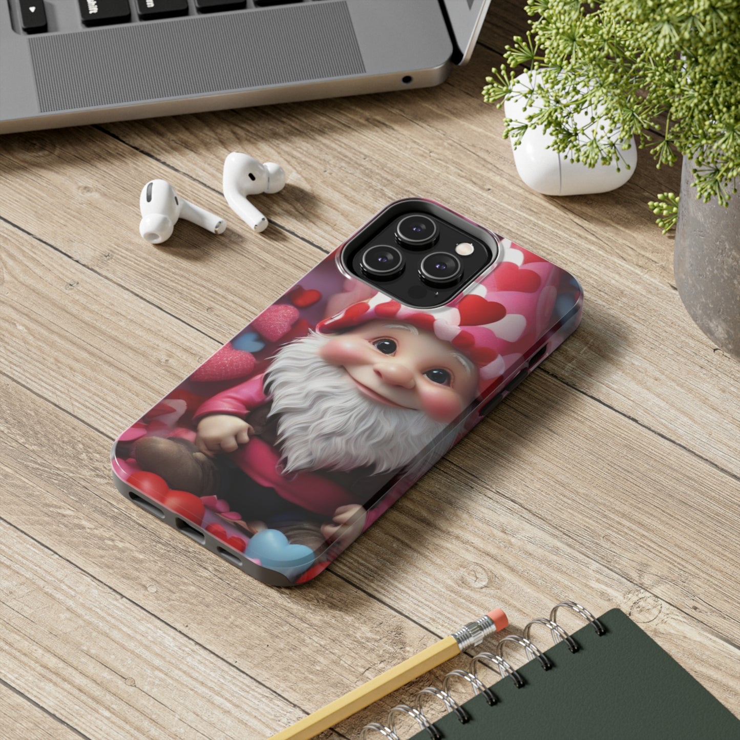 Valentines Gnome/ Tough iPhone Case/ iphone accessories/ Valentines