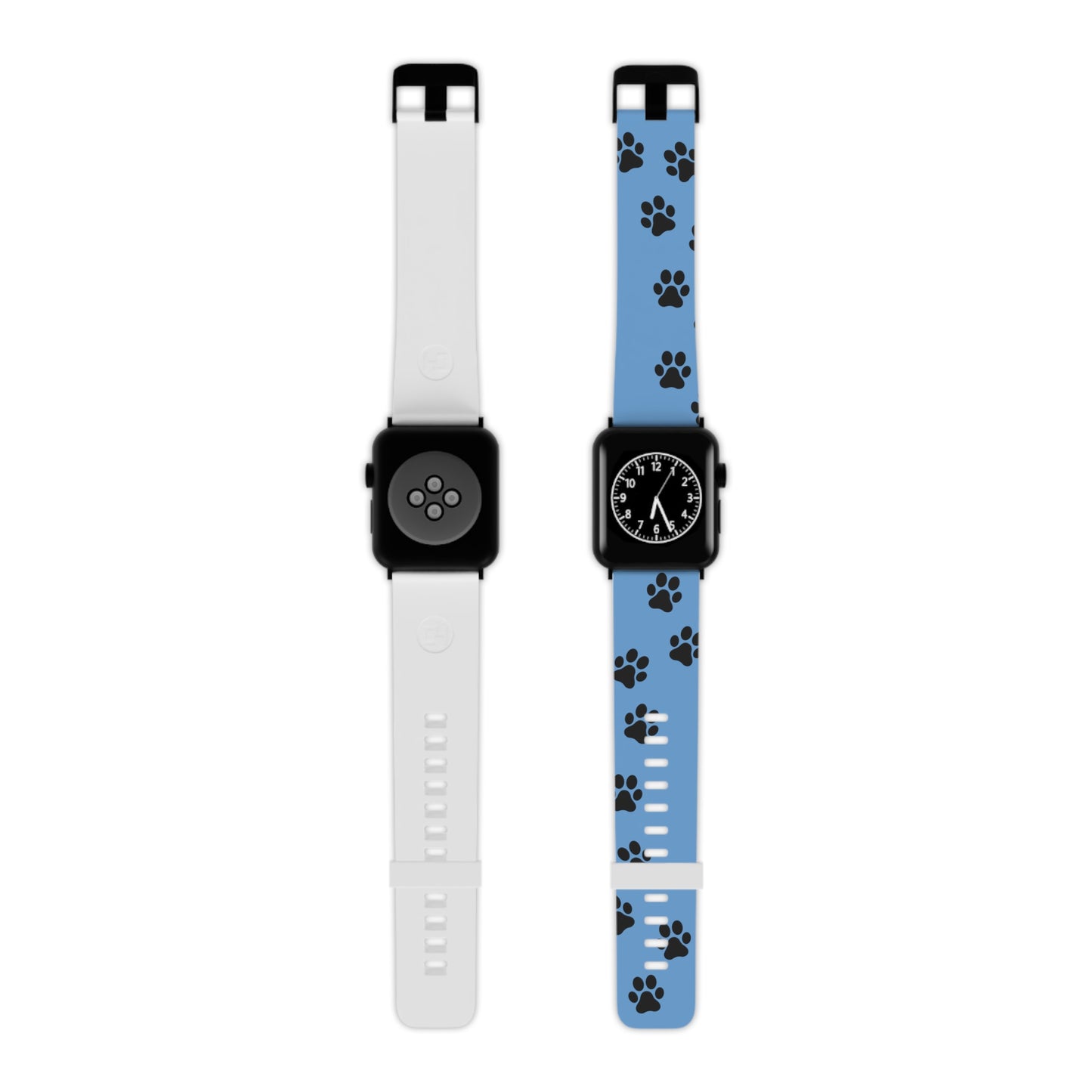 Blue traveling paws Watch Band for Apple Watch Series 1-9, SE and Ultra, 38-40mm/ 42-44mm