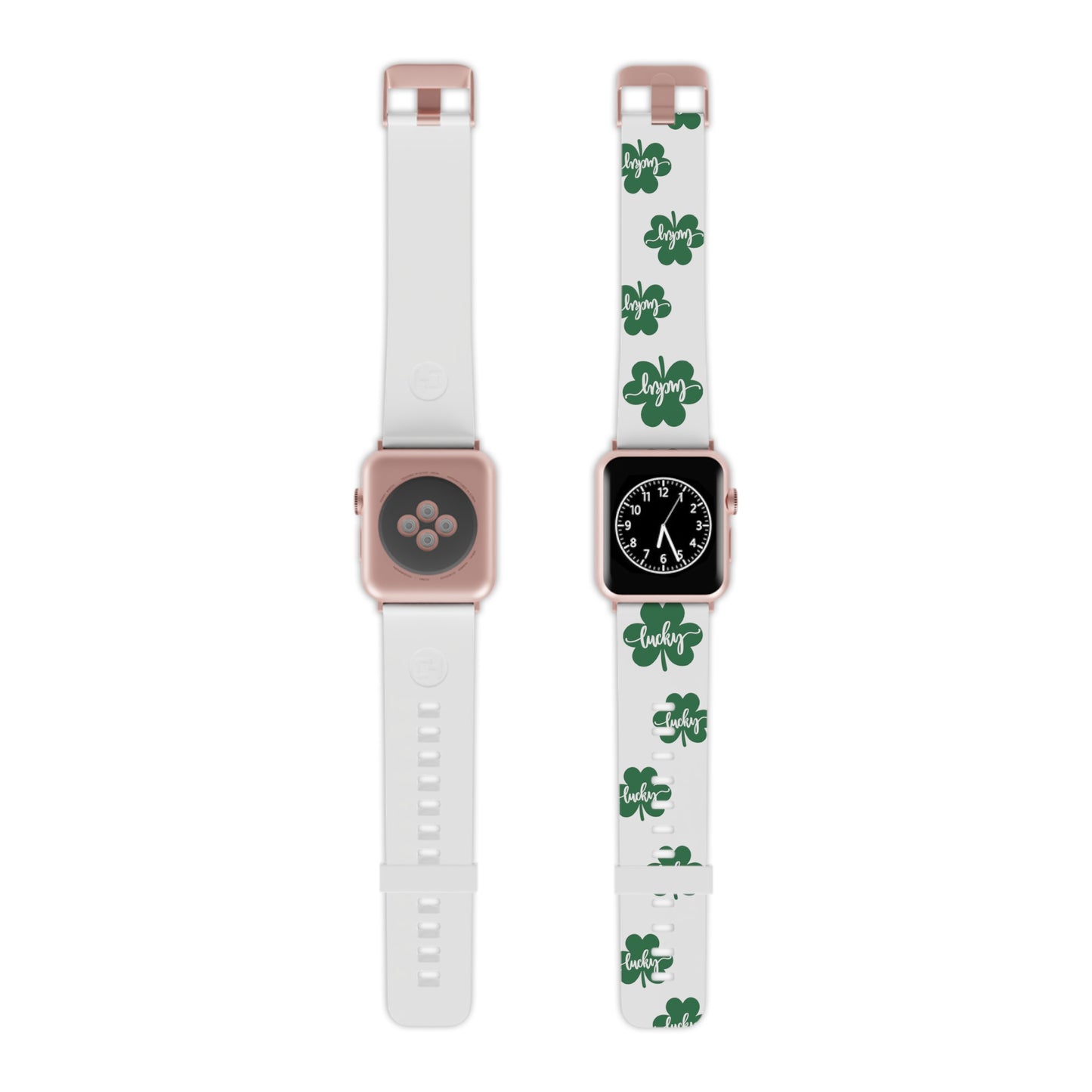 Shamrock luck Watch Band for Apple Watch  Series 1-9, SE and Ultra, 38-40mm/ 42-44mm