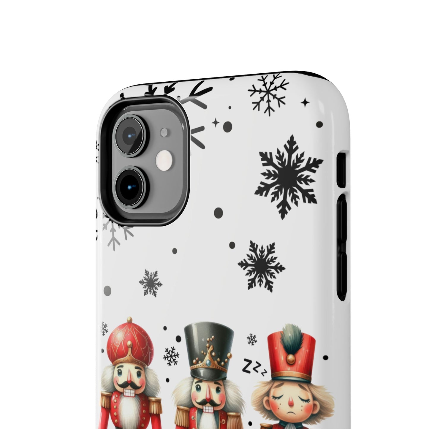 Nutcracker iPhone 16 Case, Christmas iPhone Cover, Festive Holiday Accessory, Cute Xmas Phone Protector, Winter Santa Tech