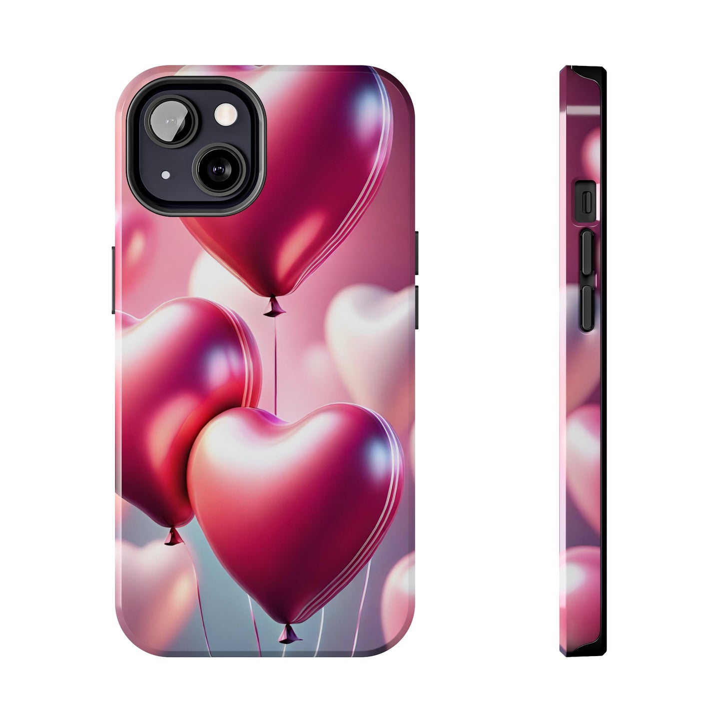 Floating hearts Tough iPhone Case iPhone 14 accessories