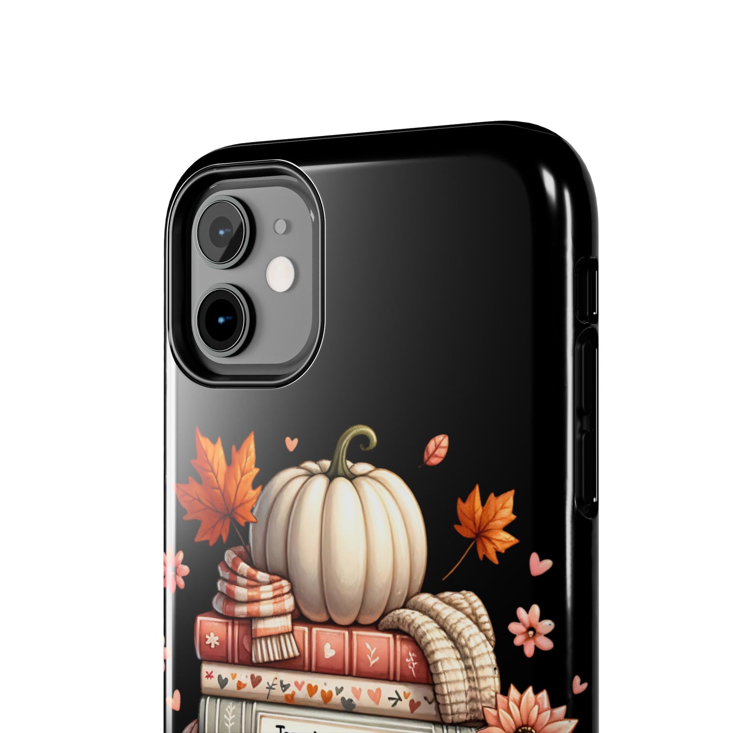 Custom personalized fall/ booklover iPhone case iPhone models 11-15