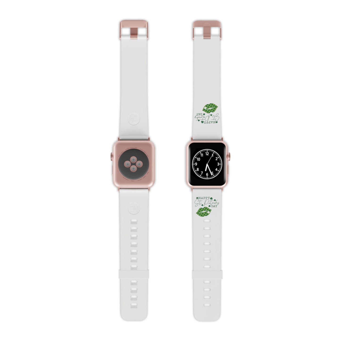 Happy St. Patrick's Day Watch Band for Apple Watch Series 1-9, SE and Ultra, 38-40mm/ 42-44mm