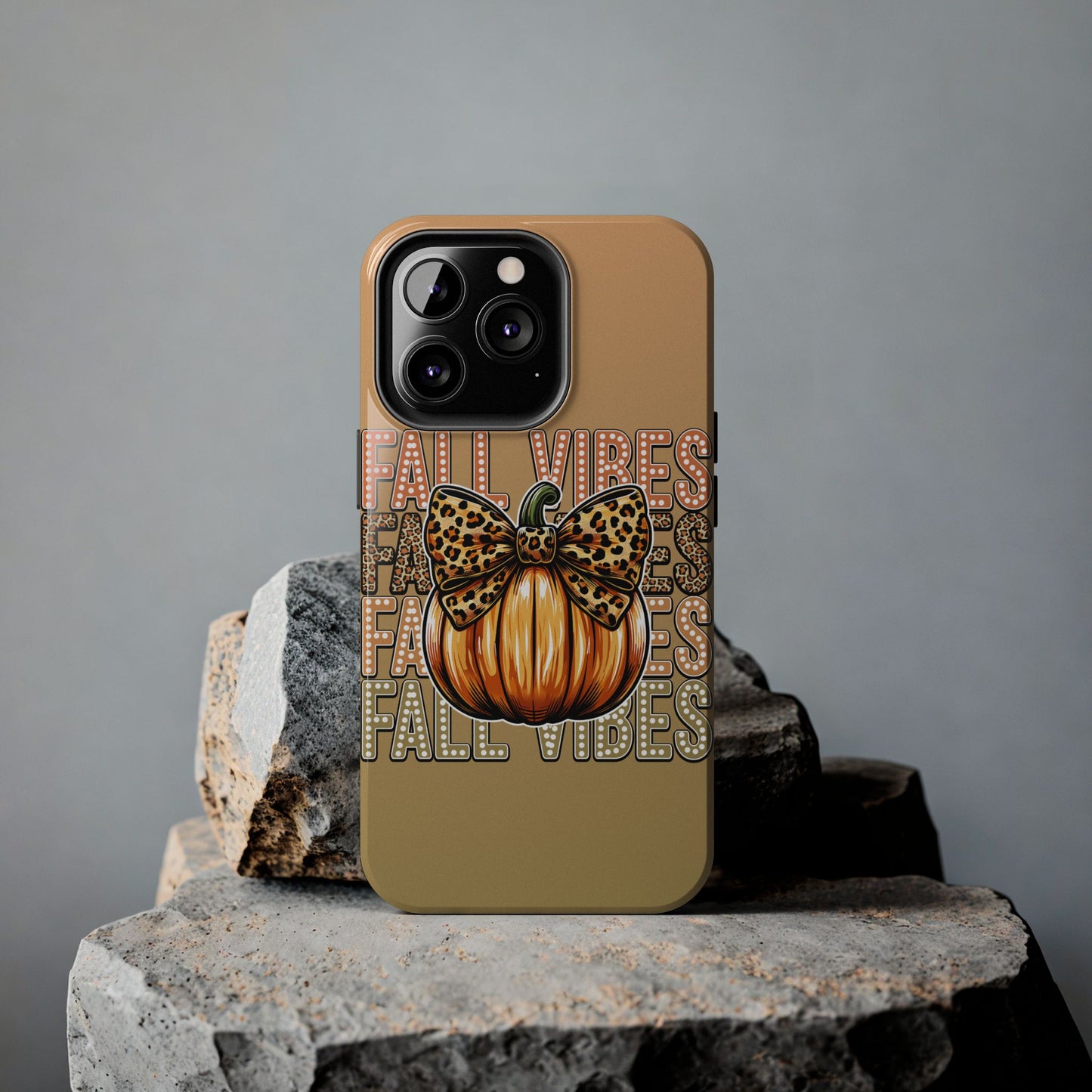 Fall Vibes, Halloween themed iPhone case Models 11-15