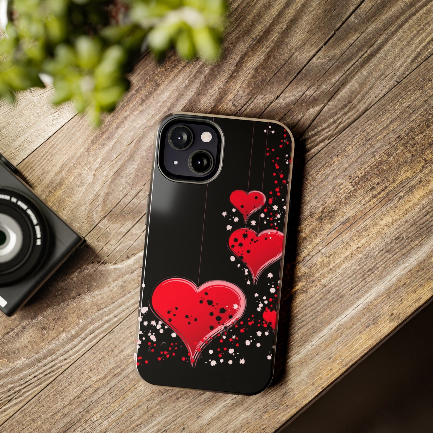 Heart on a string/ Tough iPhone Case/ iphone accessories/ Valentines Day