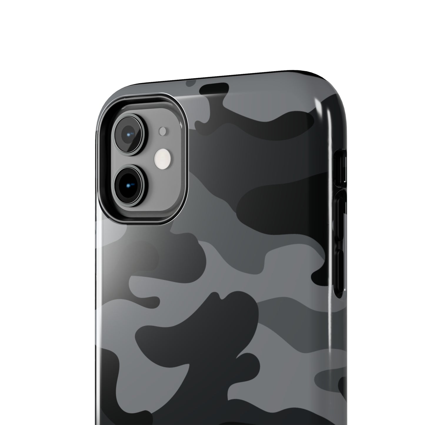 Black & Grey Camo Tough iPhone Case iPhone 15 accessories