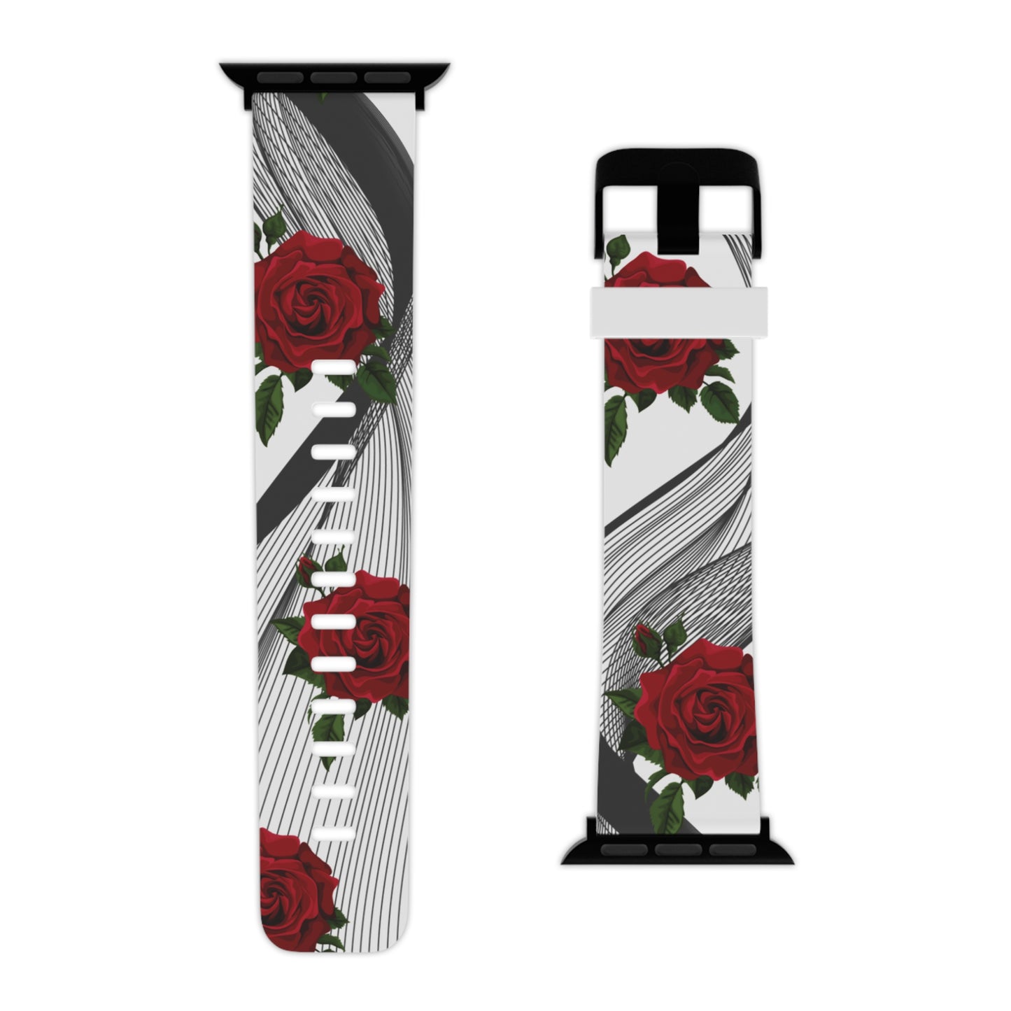 Roses are red Watch Band for Apple Watch Series 1-9, SE and Ultra, 38-40mm/ 42-44mm