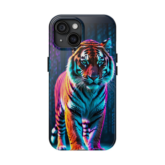 Retro tiger/ Tough iPhone Case/ Nature/ iPhone 14 accessories