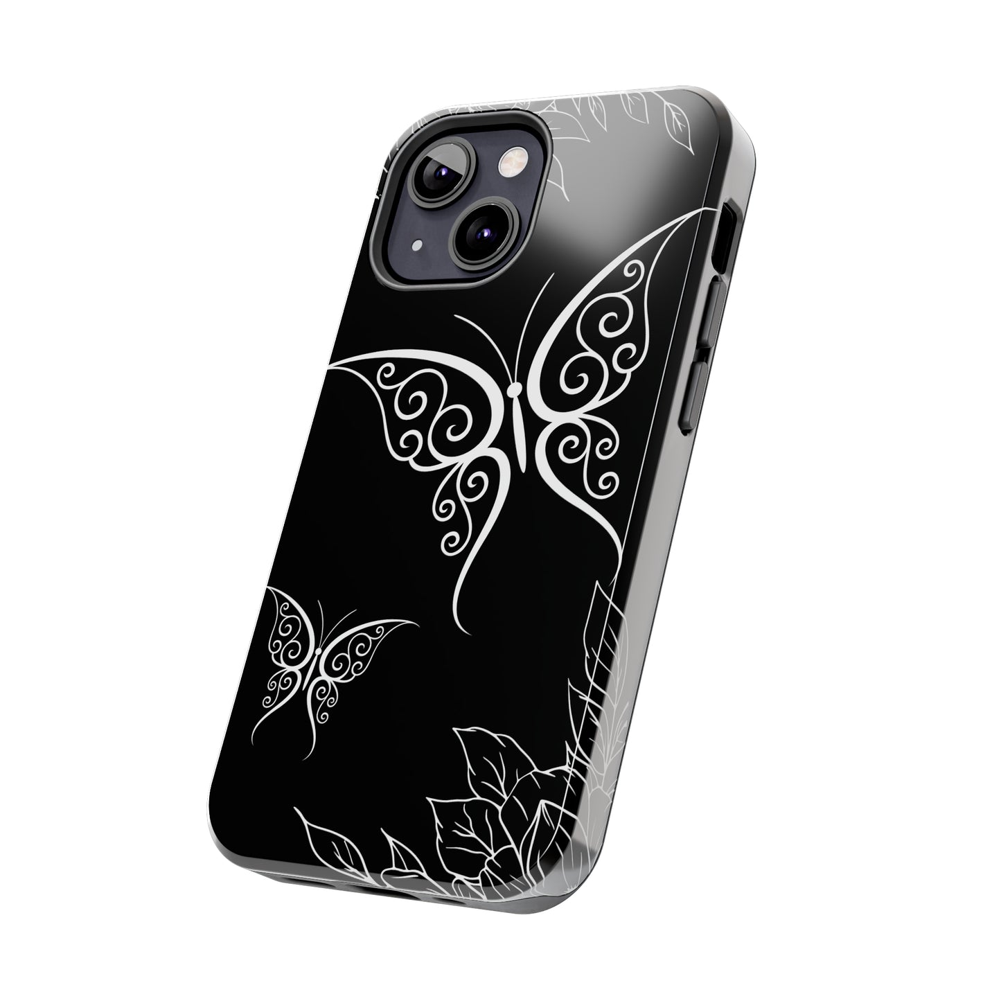 Black & White butterfly/ Tough IPhone Cases/ Nature