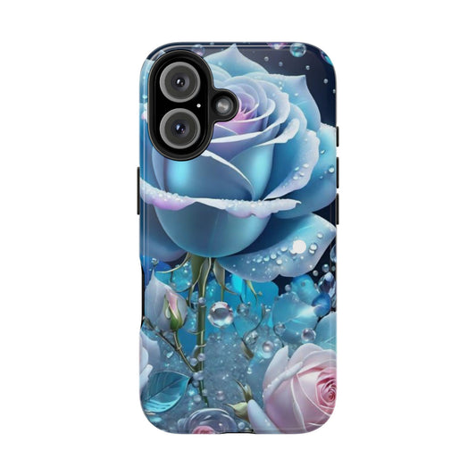 Rose drop, floral iPhone Cover, flower Accessory, Cute Phone Protector, seasonal Tech