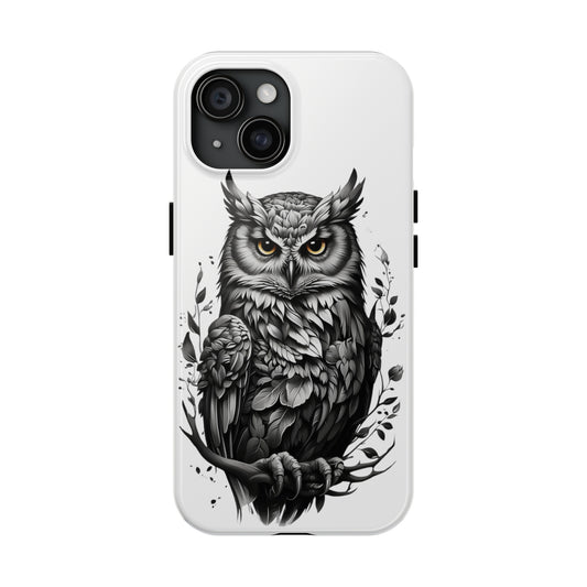 Owl sketch drawing phone case iPhone accessories