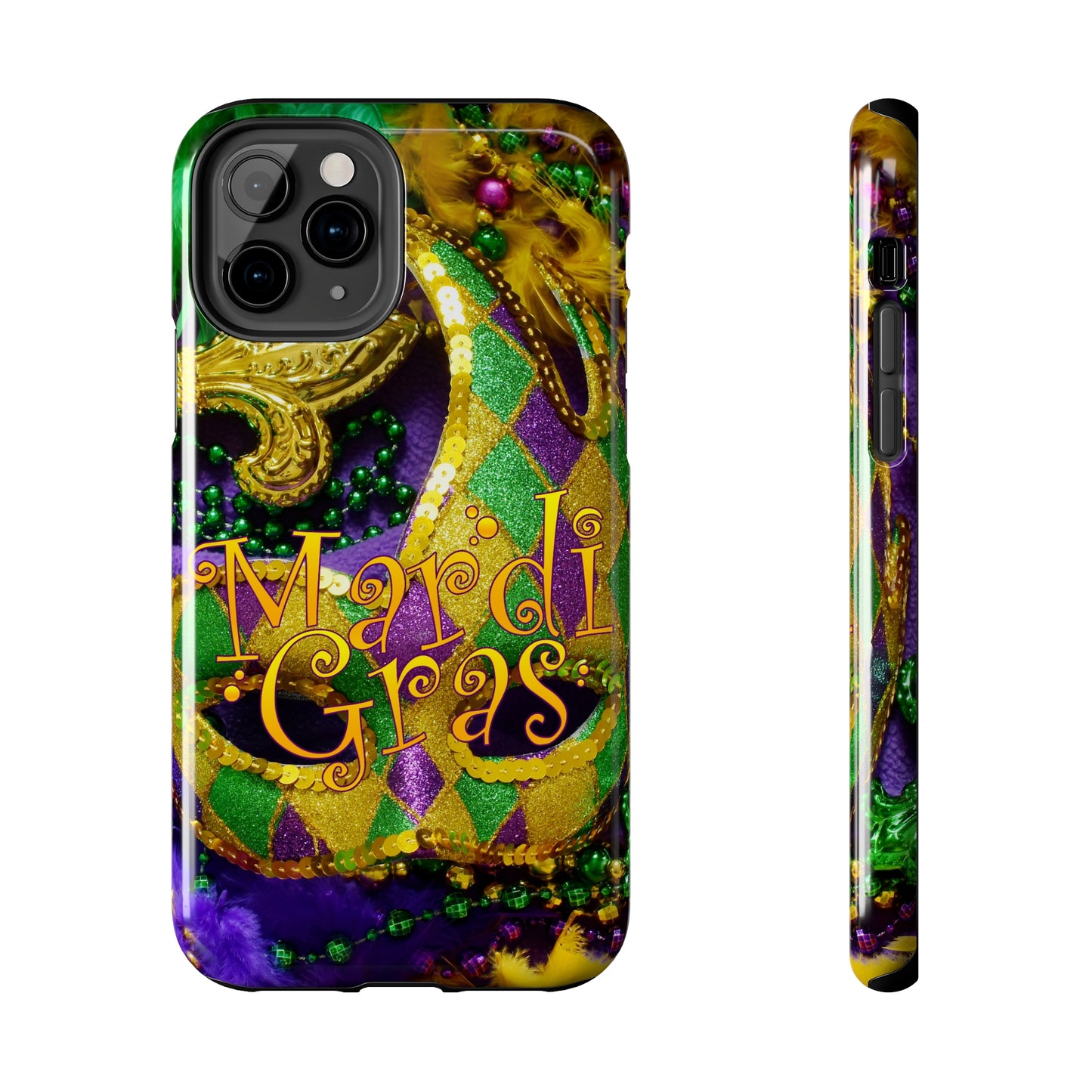 Wild night mardi gras Tough iPhone Case iPhone 15 accessories