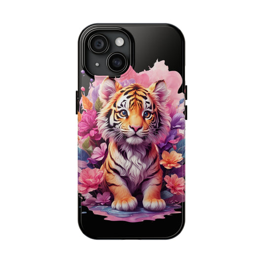 Cute baby tiger iPhone case phone accessories