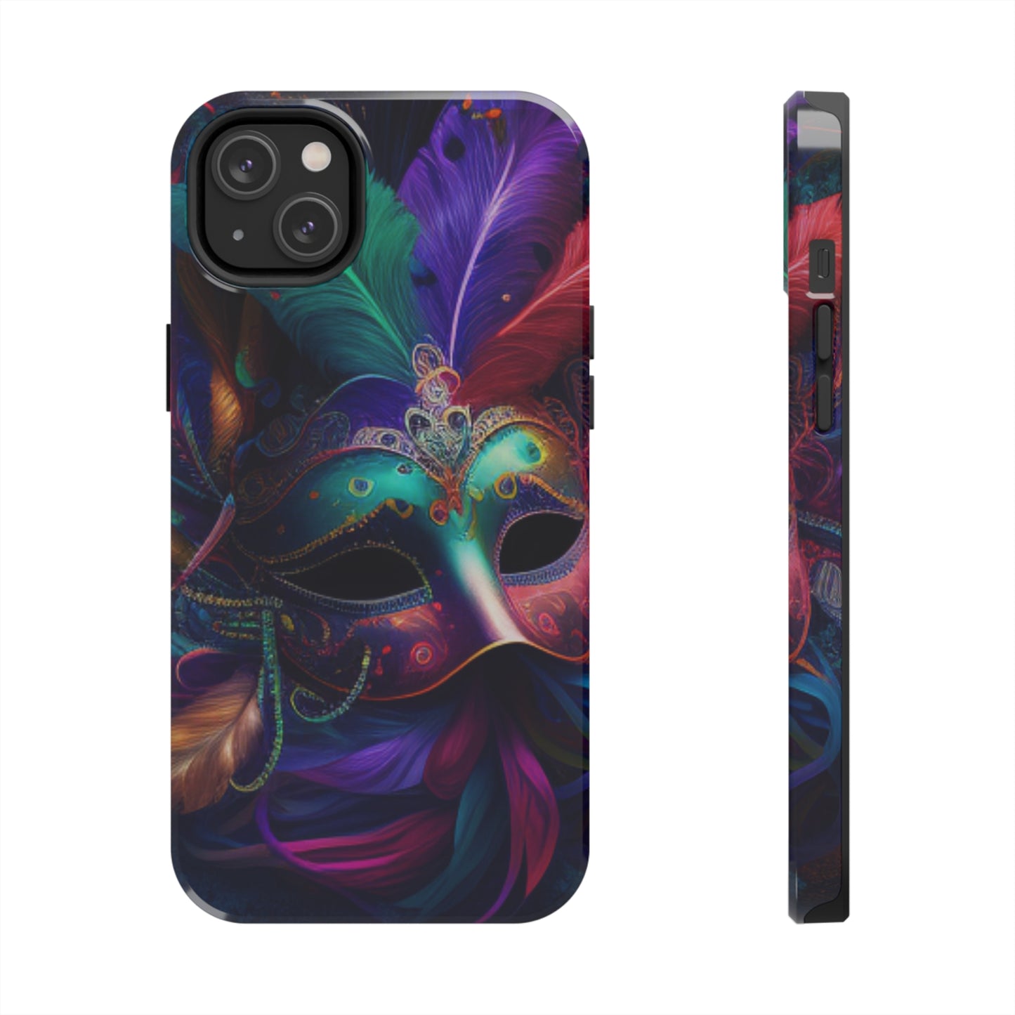 Mardi Gras mask Tough iPhone Case iPhone 15 accessories