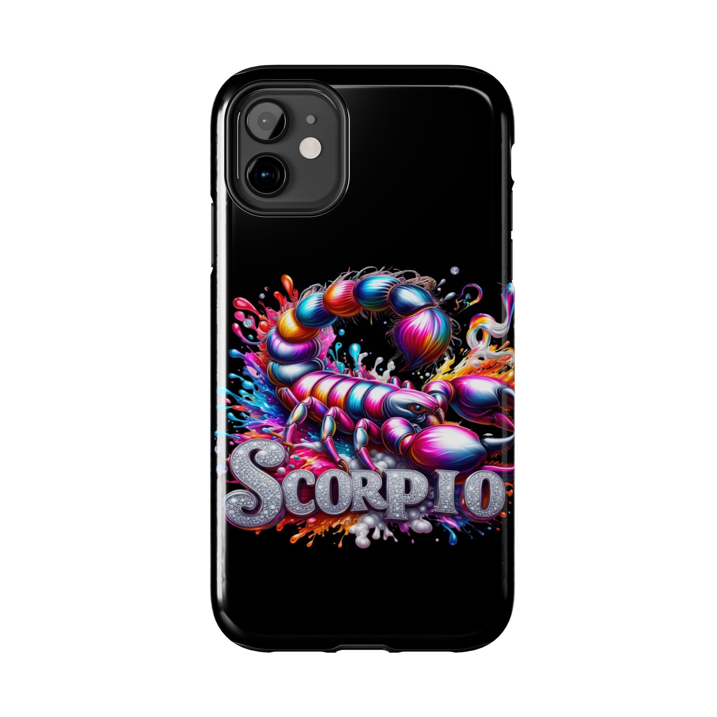 Colorful Scorpio Zodiac  iPhone case Cover Models 11-16