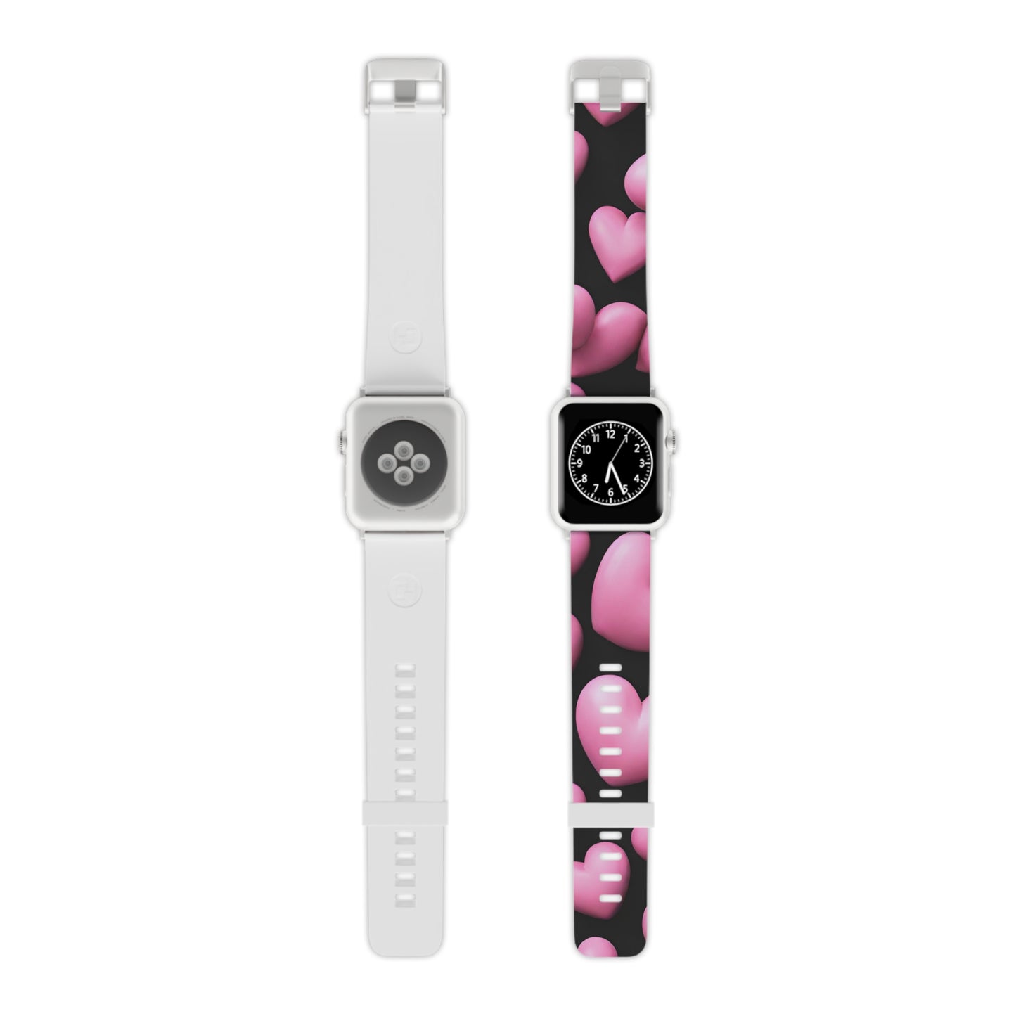 Bubble hearts Watch Band for Apple Watch Series 1-9, SE and Ultra, 38-40mm/ 42-44mm