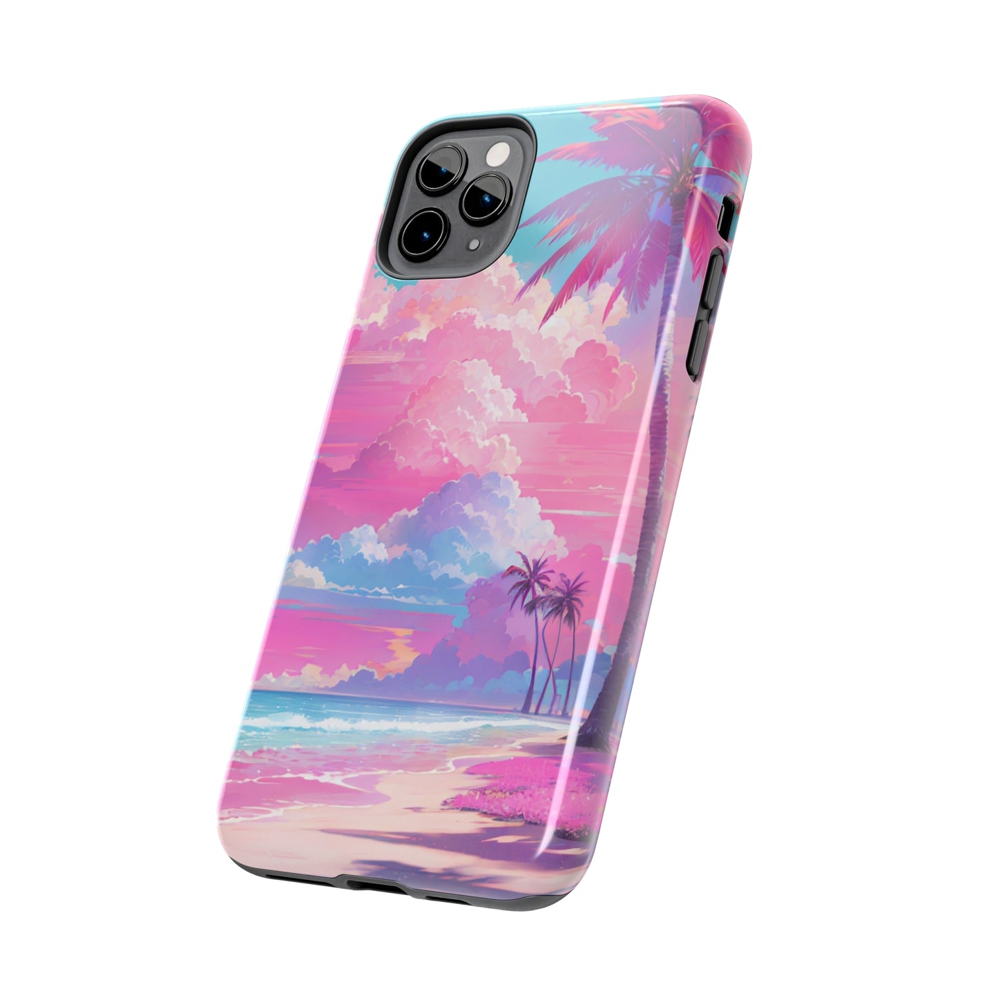 Pink paradise/ Tough iPhone Case/ Nature