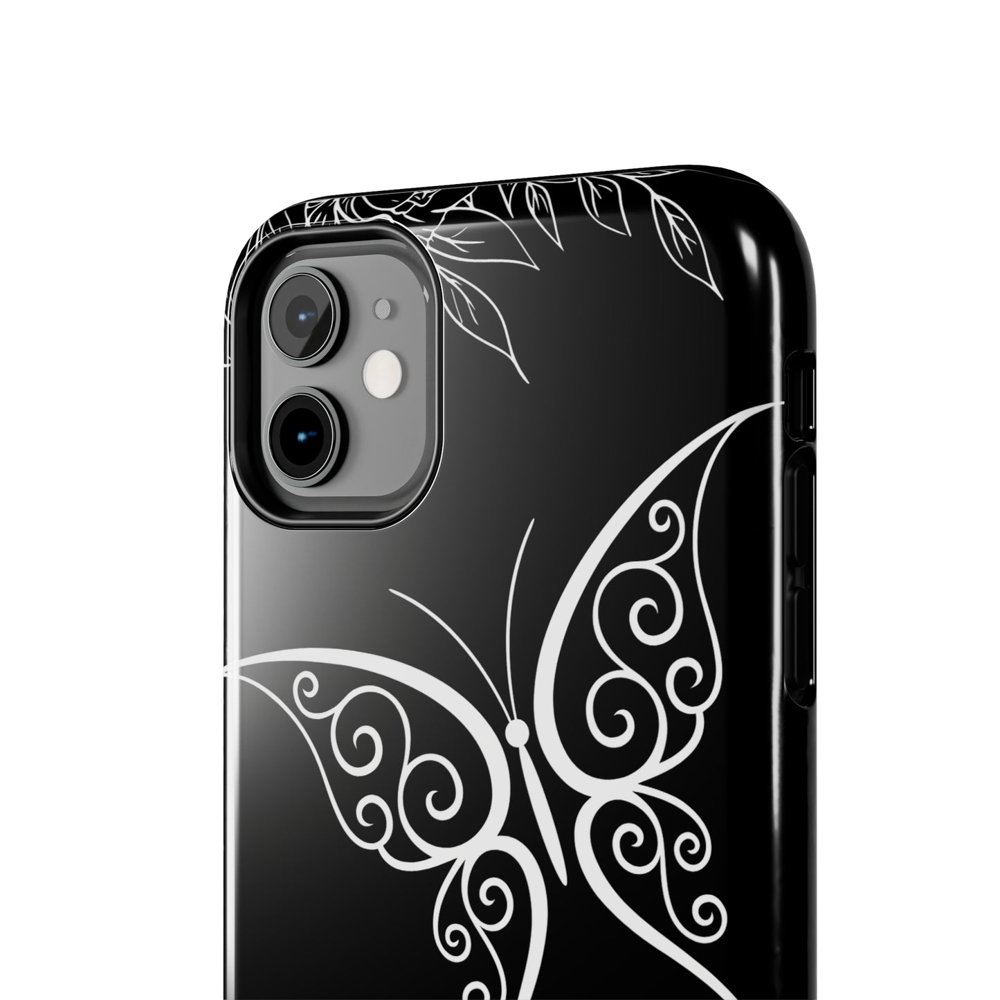 Black & White butterfly/ Tough IPhone Cases/ Nature