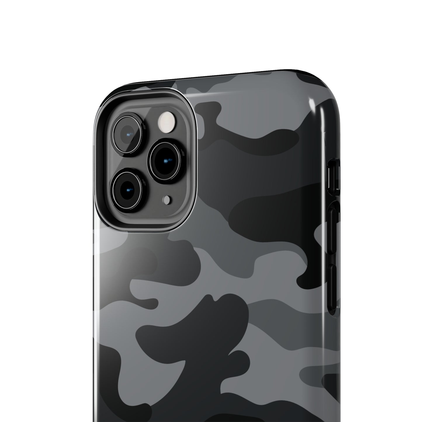 Black & Grey Camo Tough iPhone Case iPhone 15 accessories