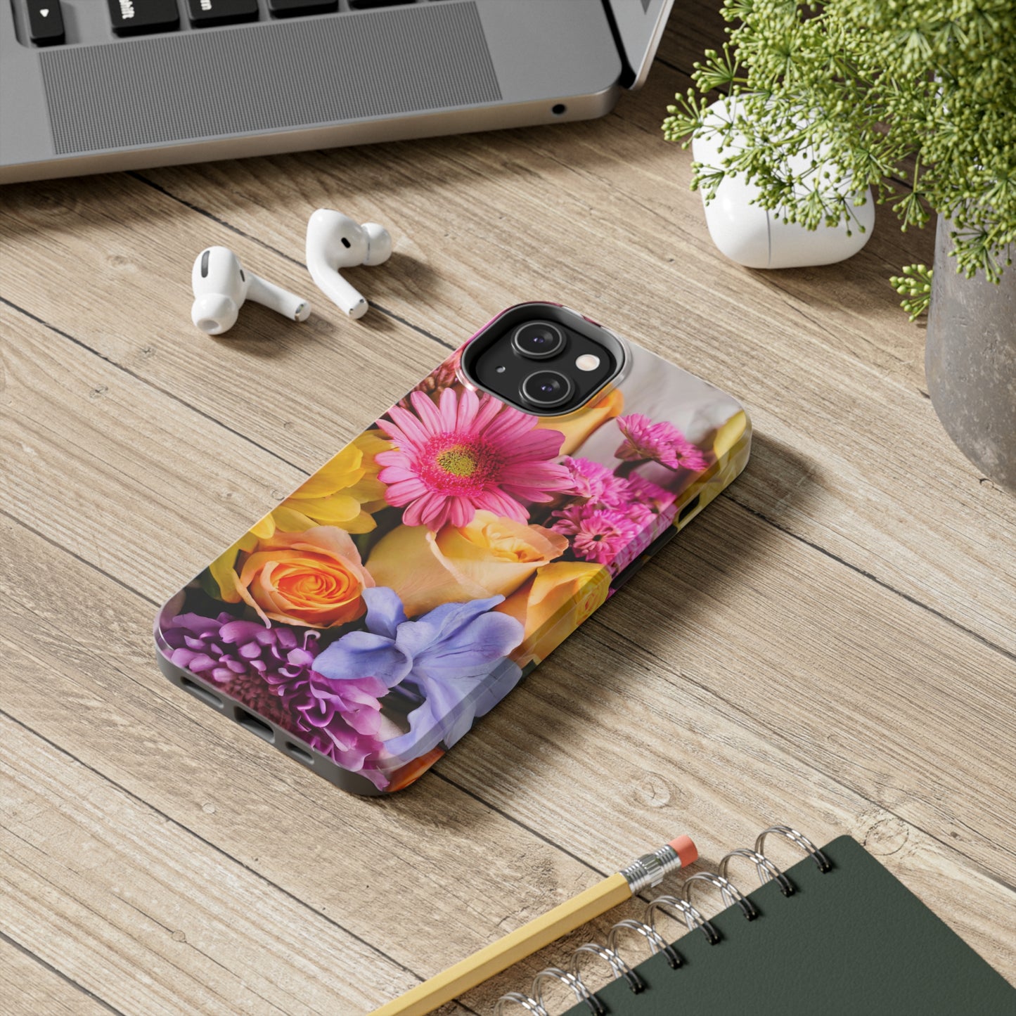 Spring bouquet Tough Phone Case iPhone 14 accessories