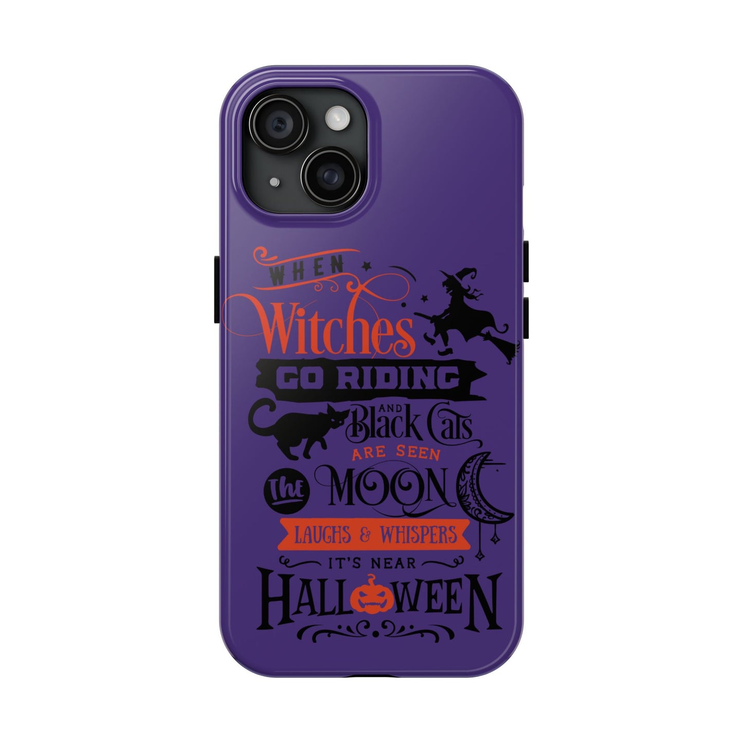 Witches chant, Halloween Tough iPhone Case