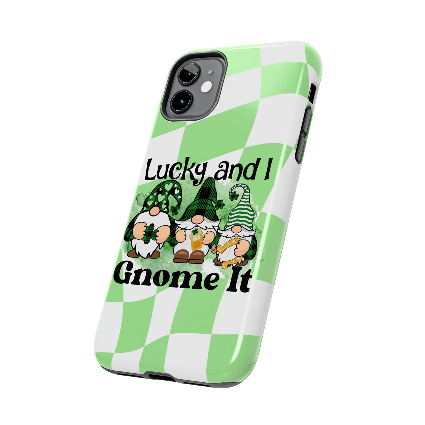 Lucky and I Gnome it Tough iPhone Case iPhone 15 accessories