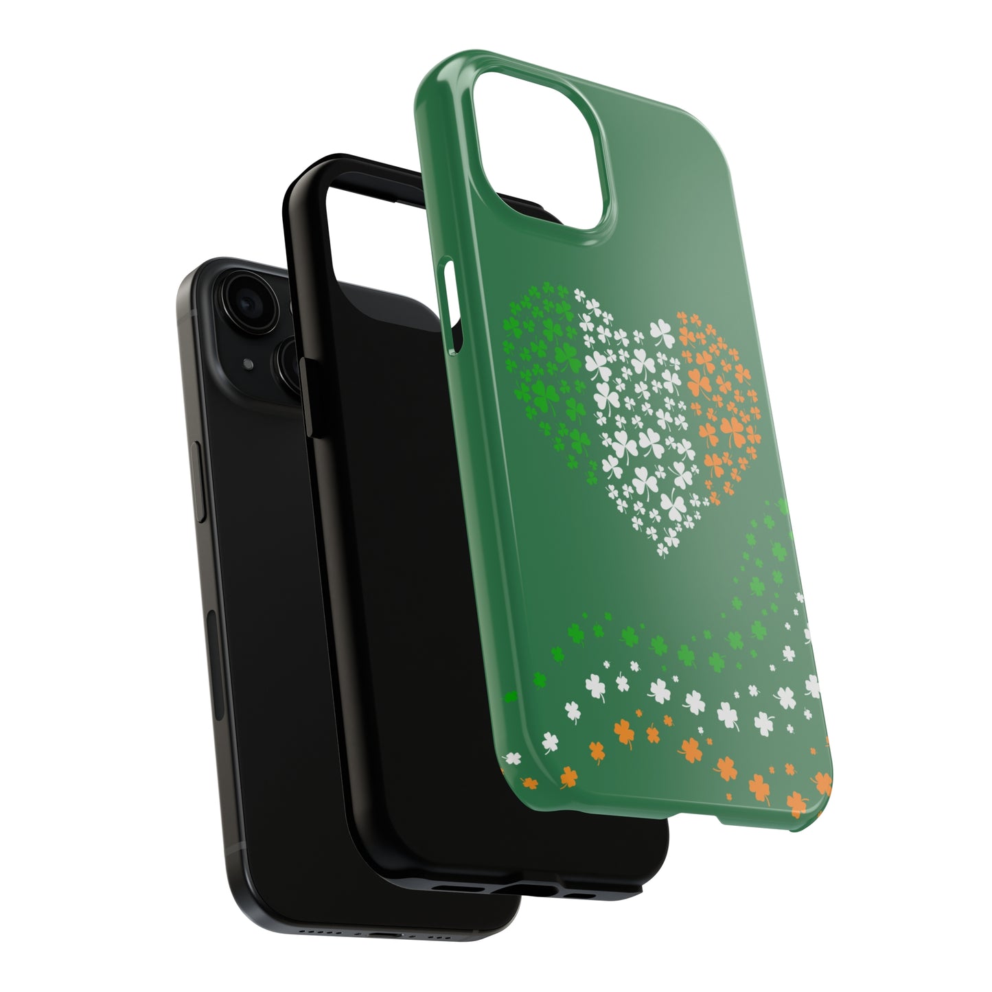 Irish heart Tough Phone Case St. Patty's Day iPhone accessories